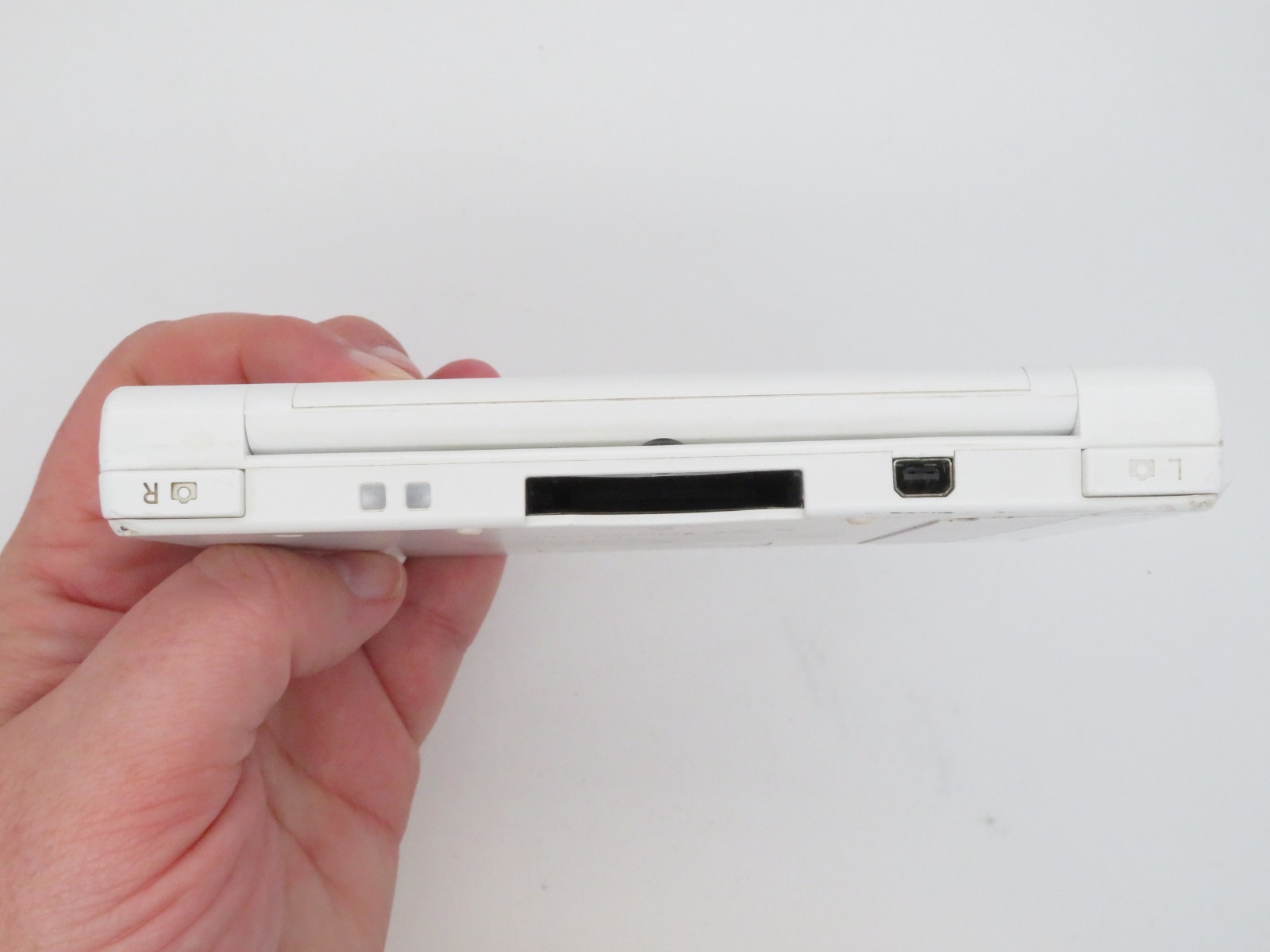 Nintendo DSi Handheld Game Console, White – Works but AS-IS for Parts/Repair