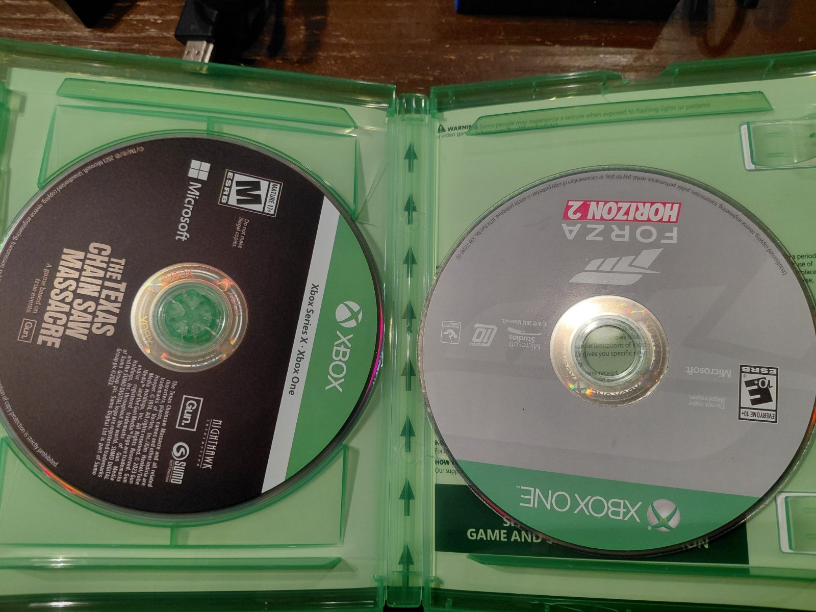Xbox One Bundle with Portable Computer Monitor Used Tested Works Great