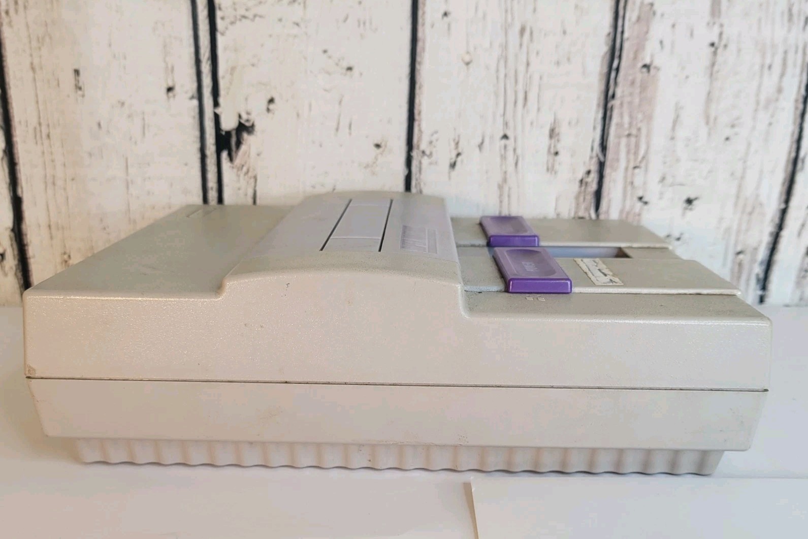 Super Nintendo SNES Console Only AS IS Parts or Repair-No Eject Button-SNES-001