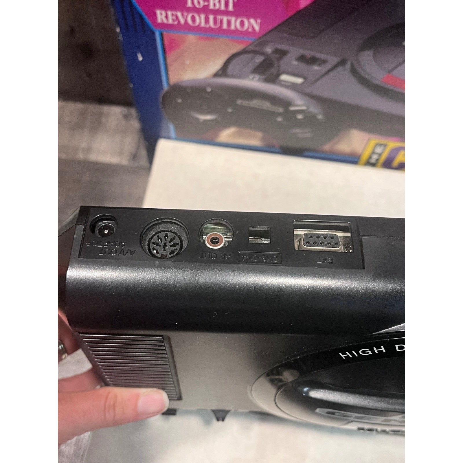 Sega Genesis Core System Model 1 Console High-Definition Graphics in Box TESTED