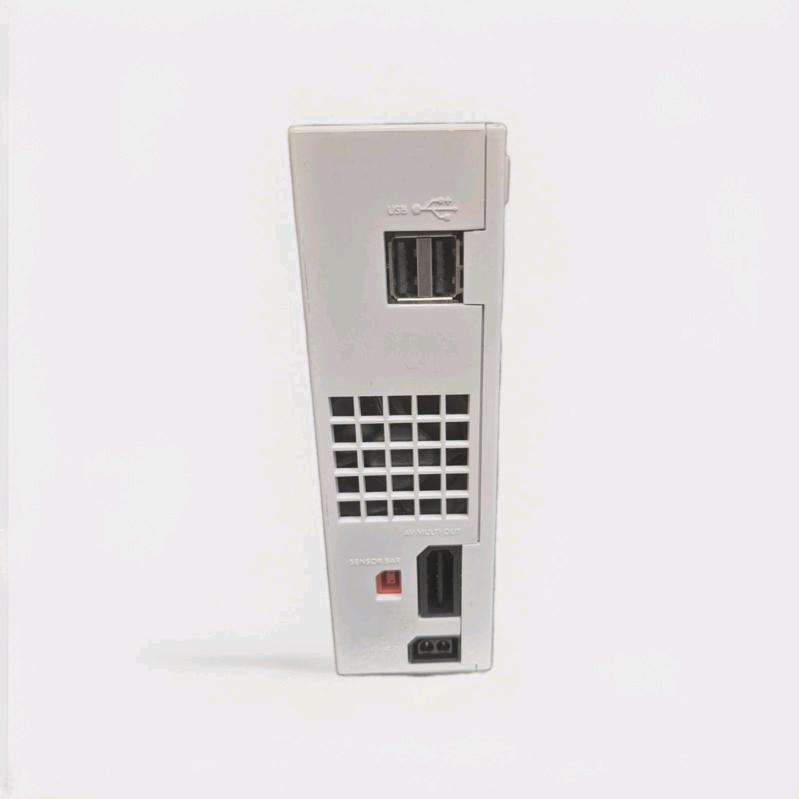 Nintendo Wii Console Bundle White Modern Solid Plastic Nyko Charger Dock Stand