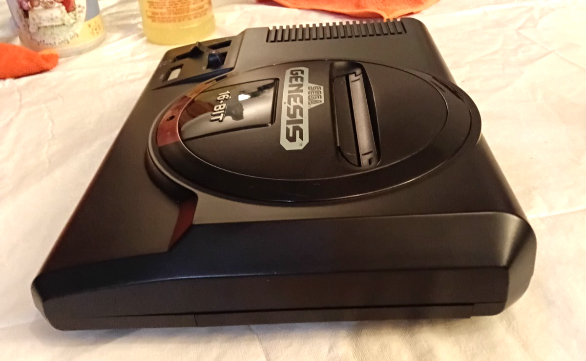 Sega Genesis 1 Console Model 1601 16-Bit With Sega Power Supply Work Perfectly!
