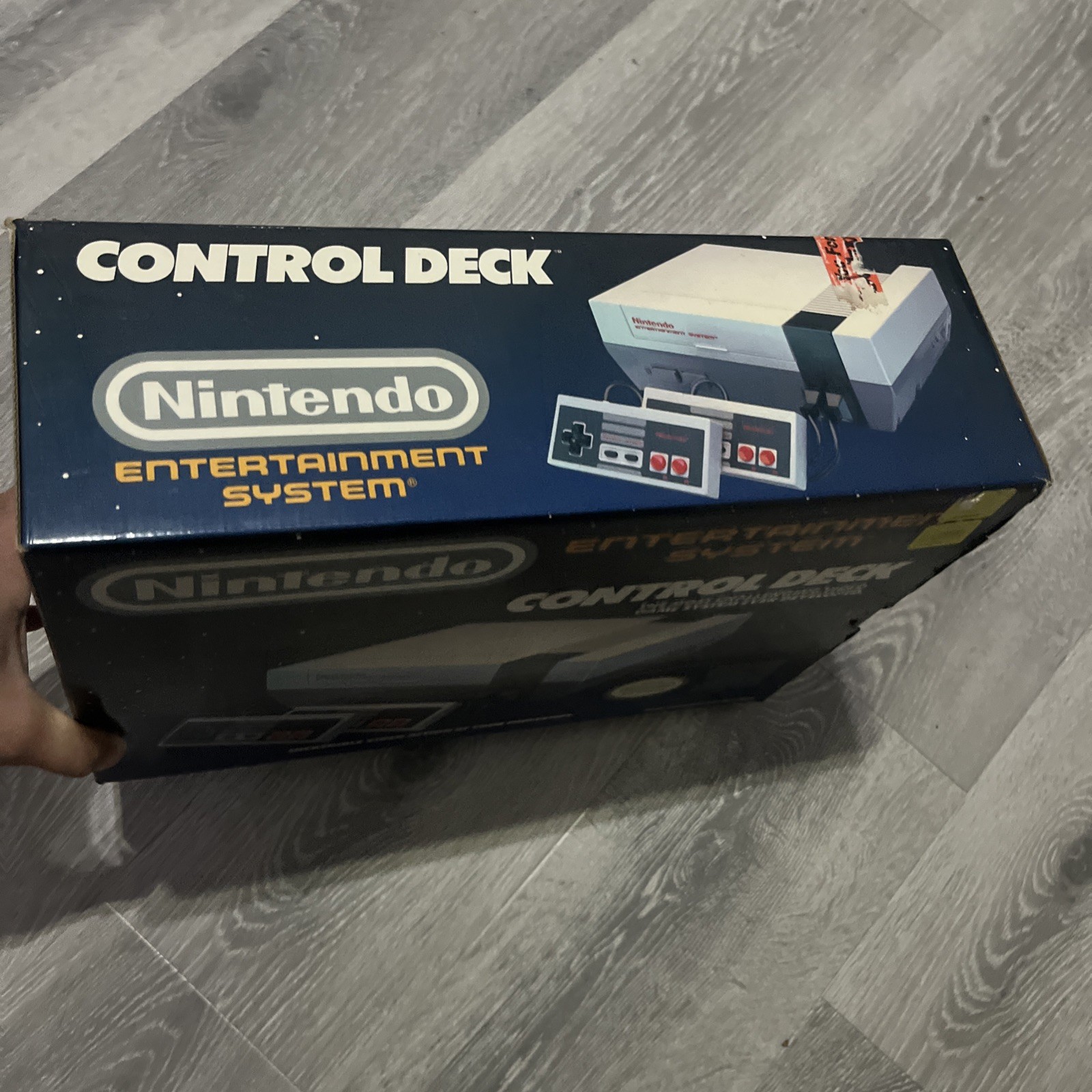 Nintendo NES Control Deck System Console ,With Box Tested Works