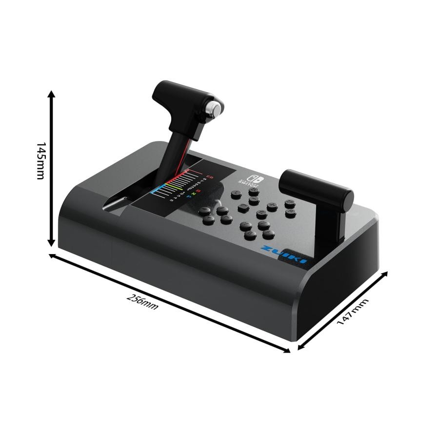 ZUIKI MASCON Controller GO By Train Densha De GO NINTENDO Switch Black NEW JPN