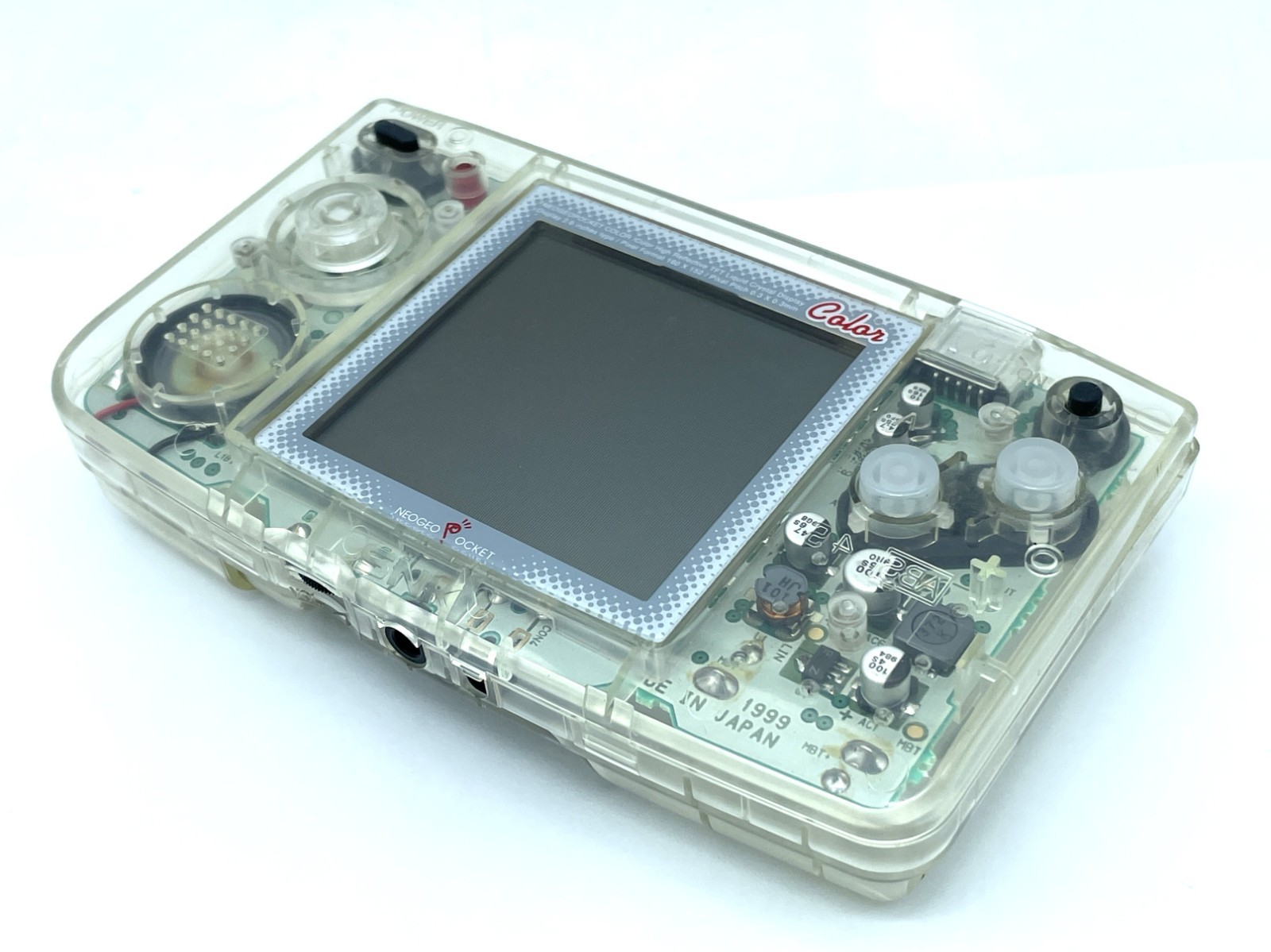 Neo Geo Pocket Color Console Clear Skeleton SNK from JAPAN