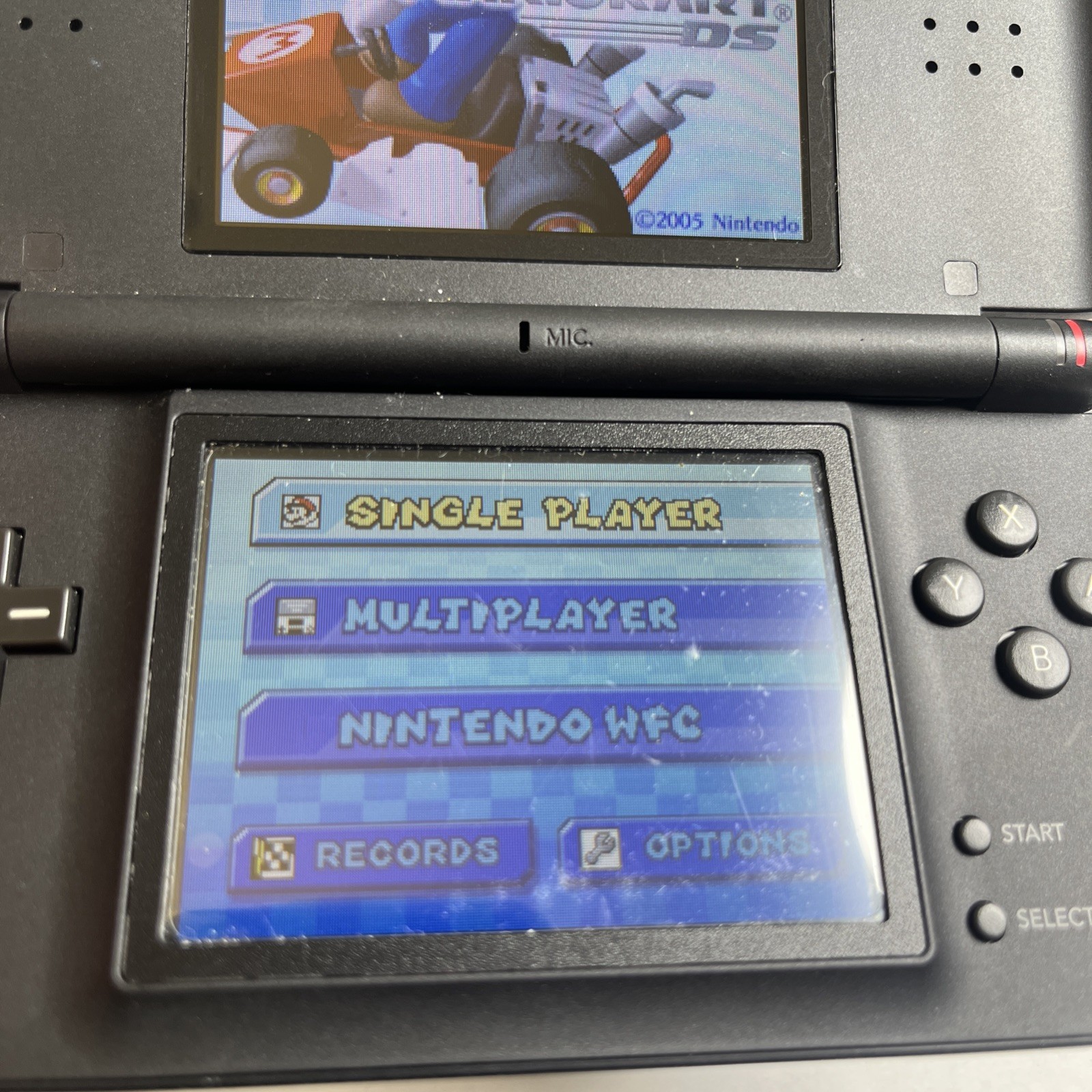 Nintendo DS Lite in Maroon with DS Lite With 5 Games