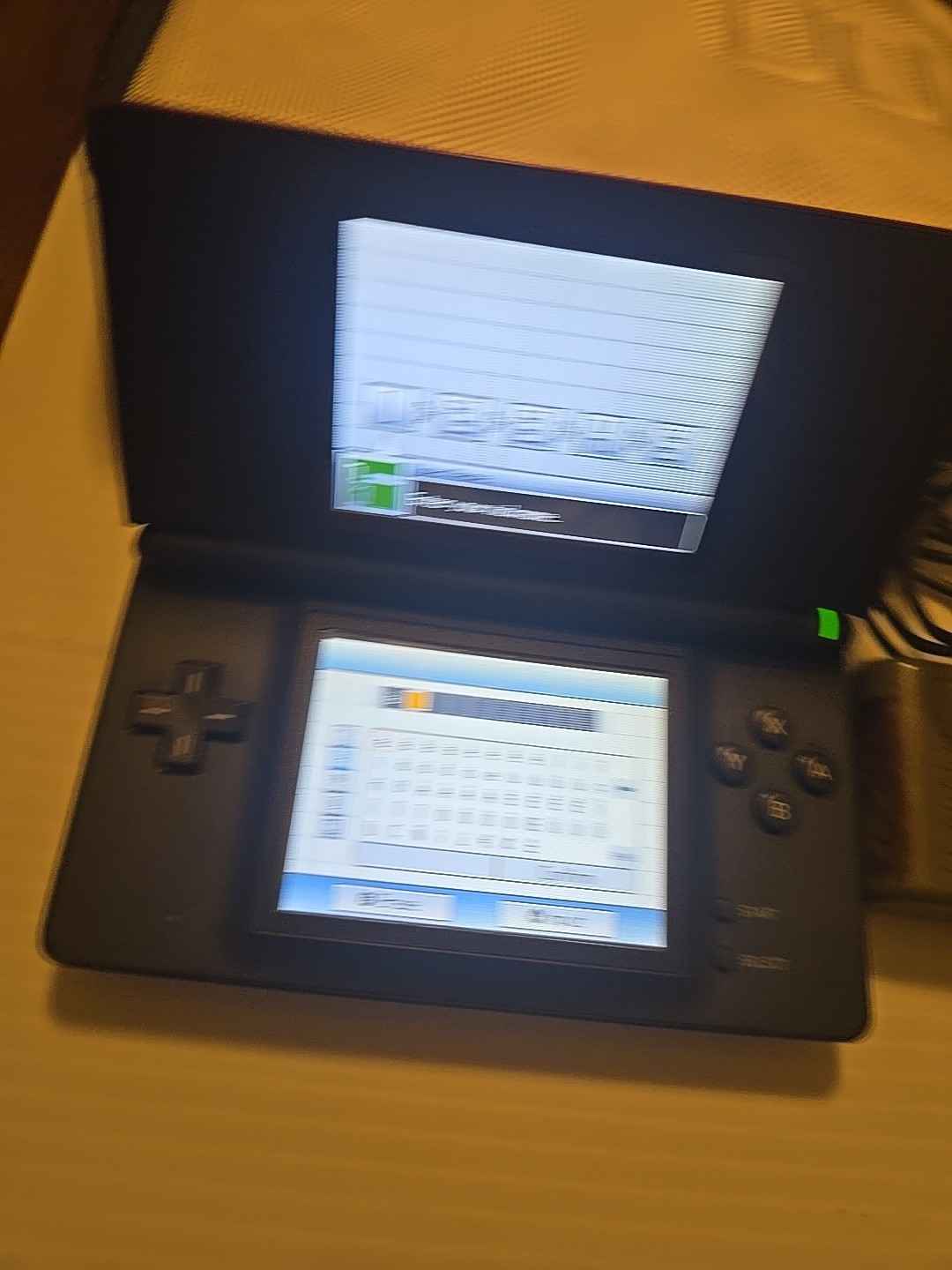 Nintendo DS Lite Crimson Handheld System – Red/Black, Case, Charger
