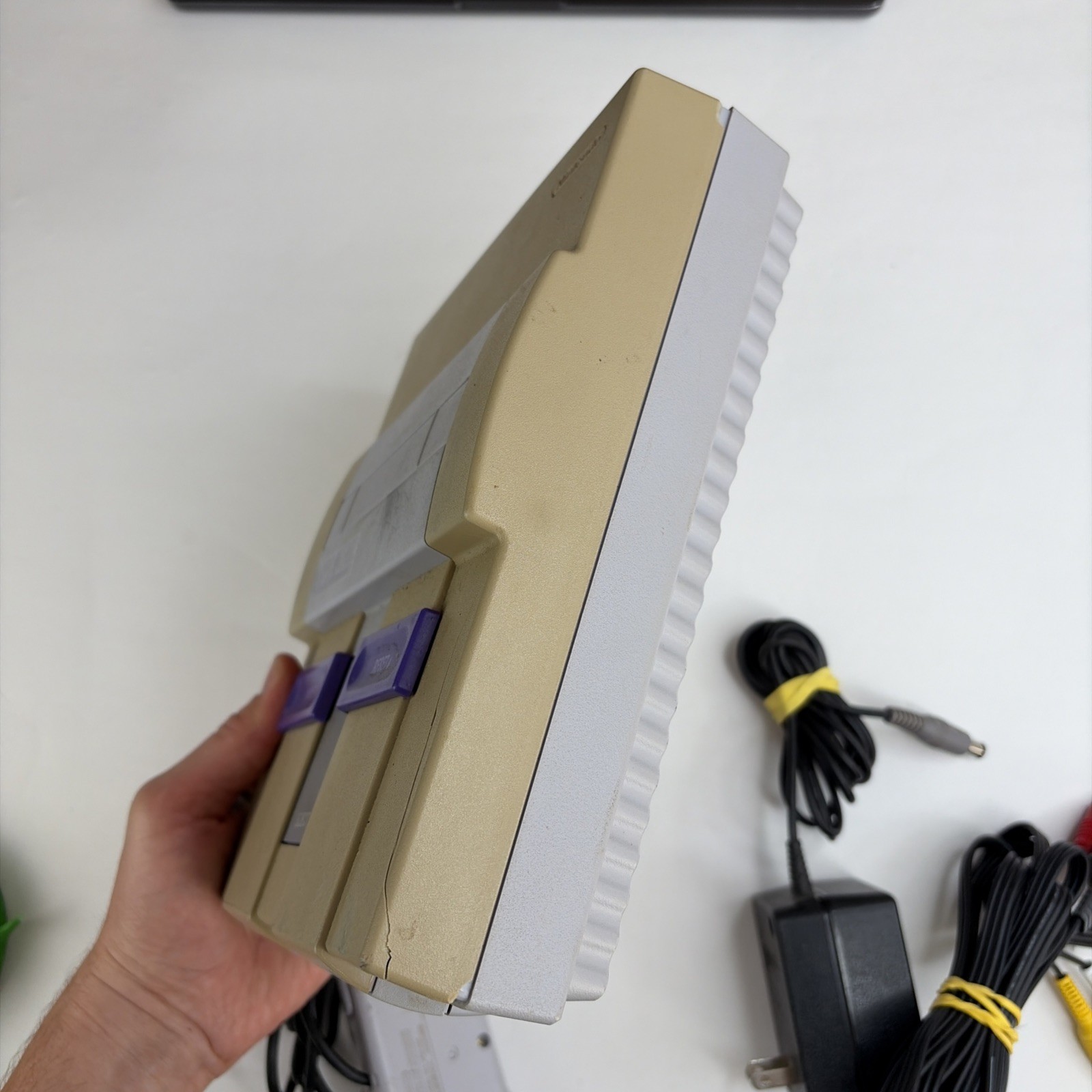 Super Nintendo Entertainment System Bundle: Console, Cords and Controller