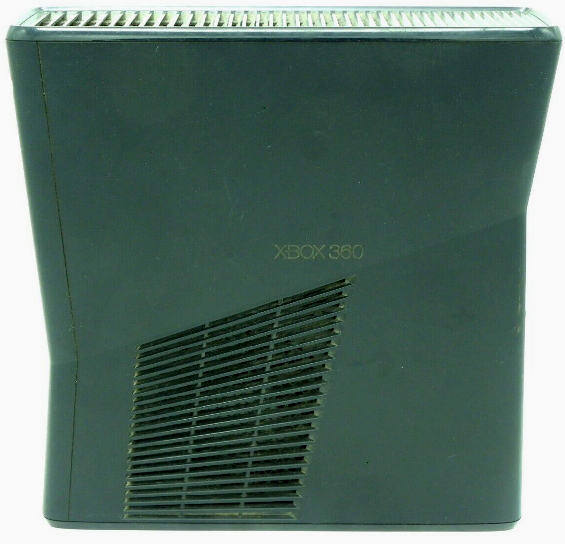 Microsoft Xbox 360 S 4GB Black Console System With 120V Power Unit TV Cable