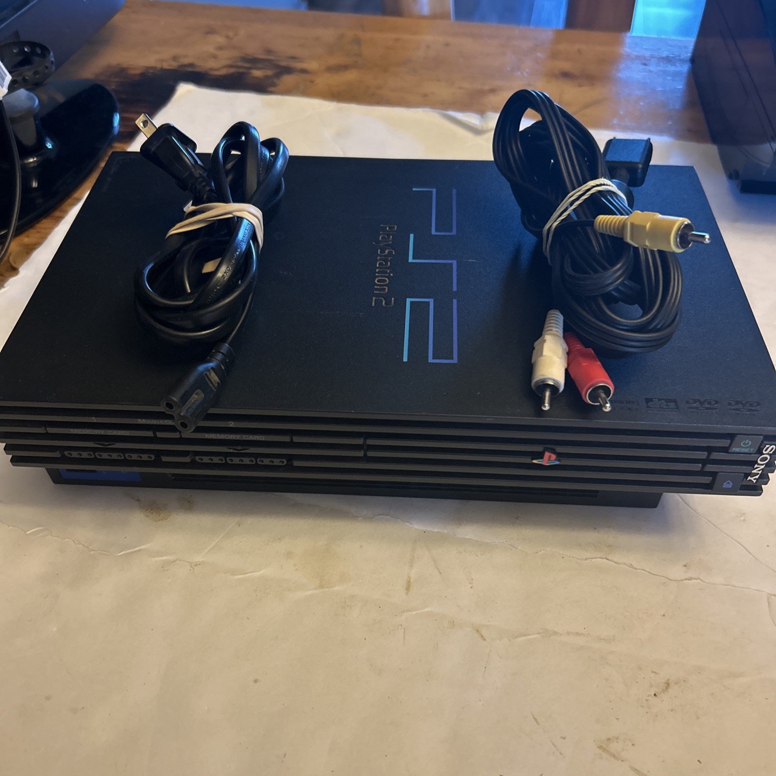 Sony PlayStation 2 (PS2) Original Fat (Console Only) Black [Tested & Works!]