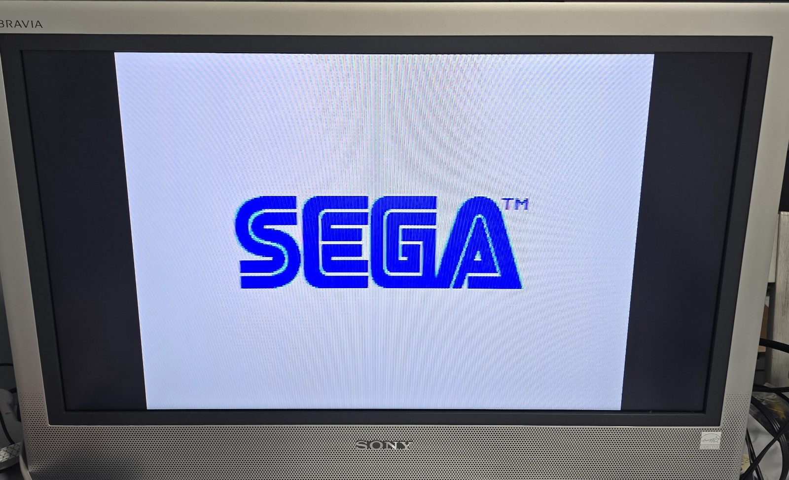 Original Sega Genesis Console Model 1601 + 2 Controllers & Sonic Hedgehog TESTED