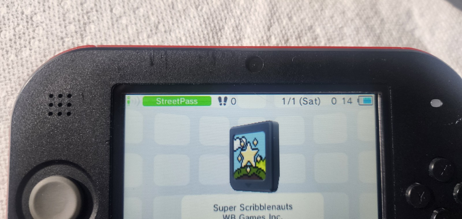2ds console with 8 games ,box, Plastic Case, Everything Works