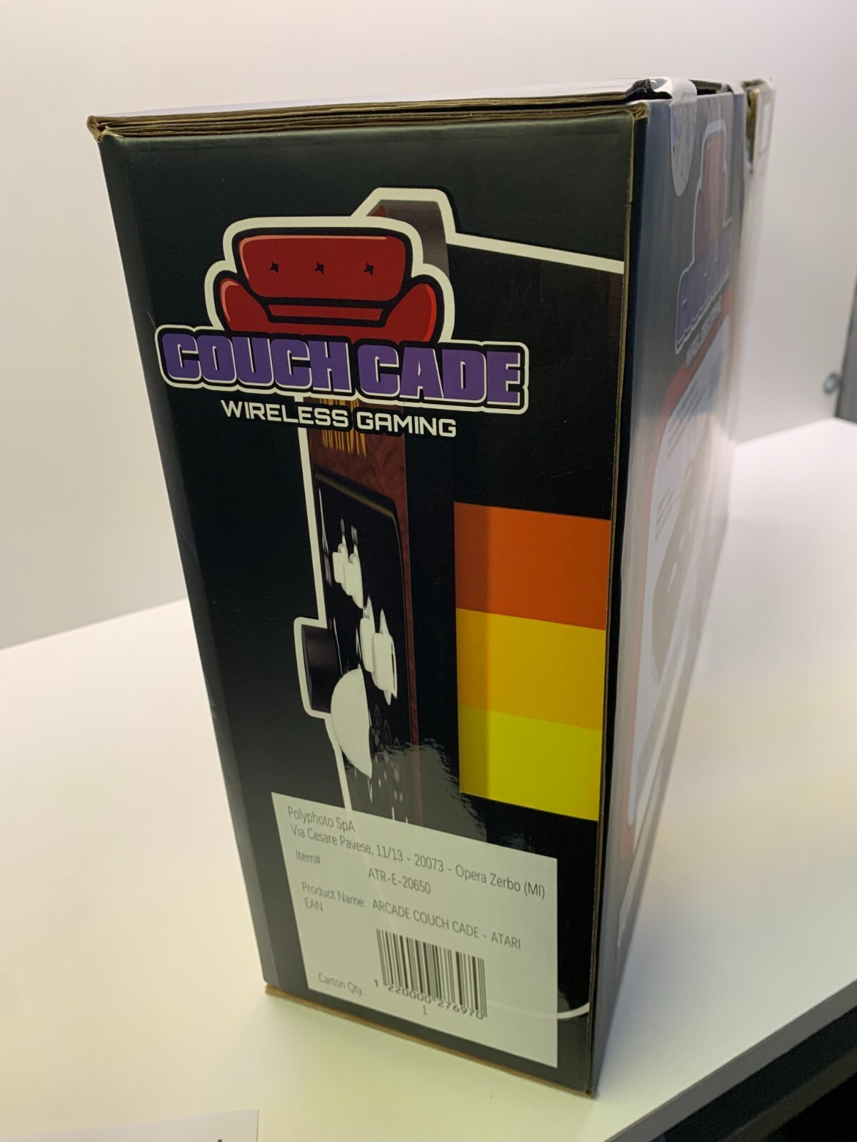 1UP ATARI COUCHCADE WIRELESS GAMING ARCADE CONSOLE – NEW SEALED NEW SEALED