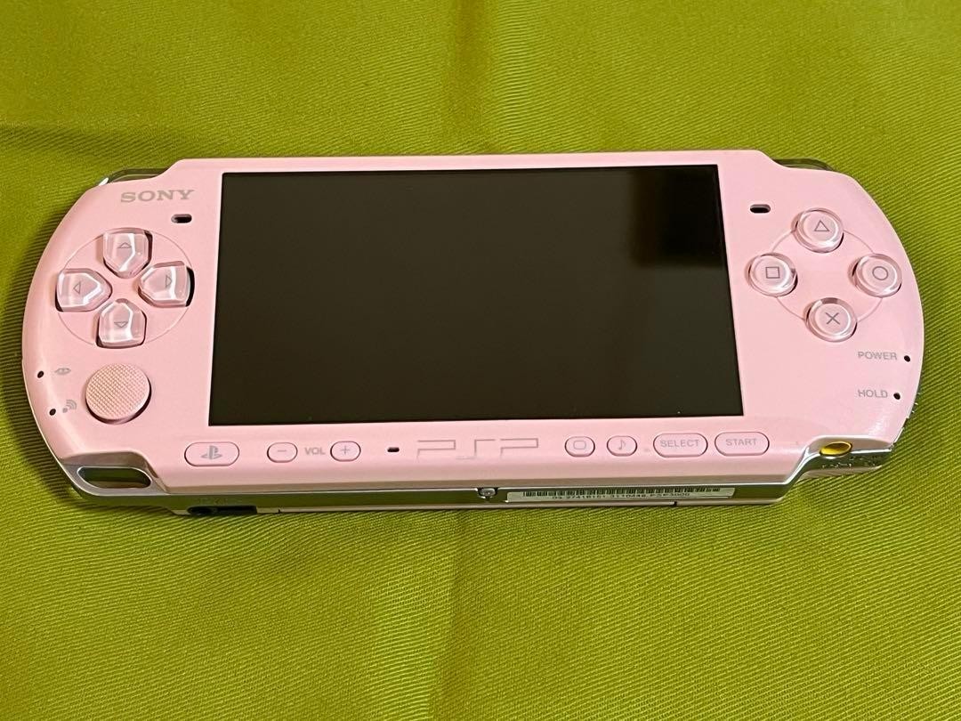 SONY Playstation PSP 3000 Blossom Pink Game Console Good Tested Condition Japan