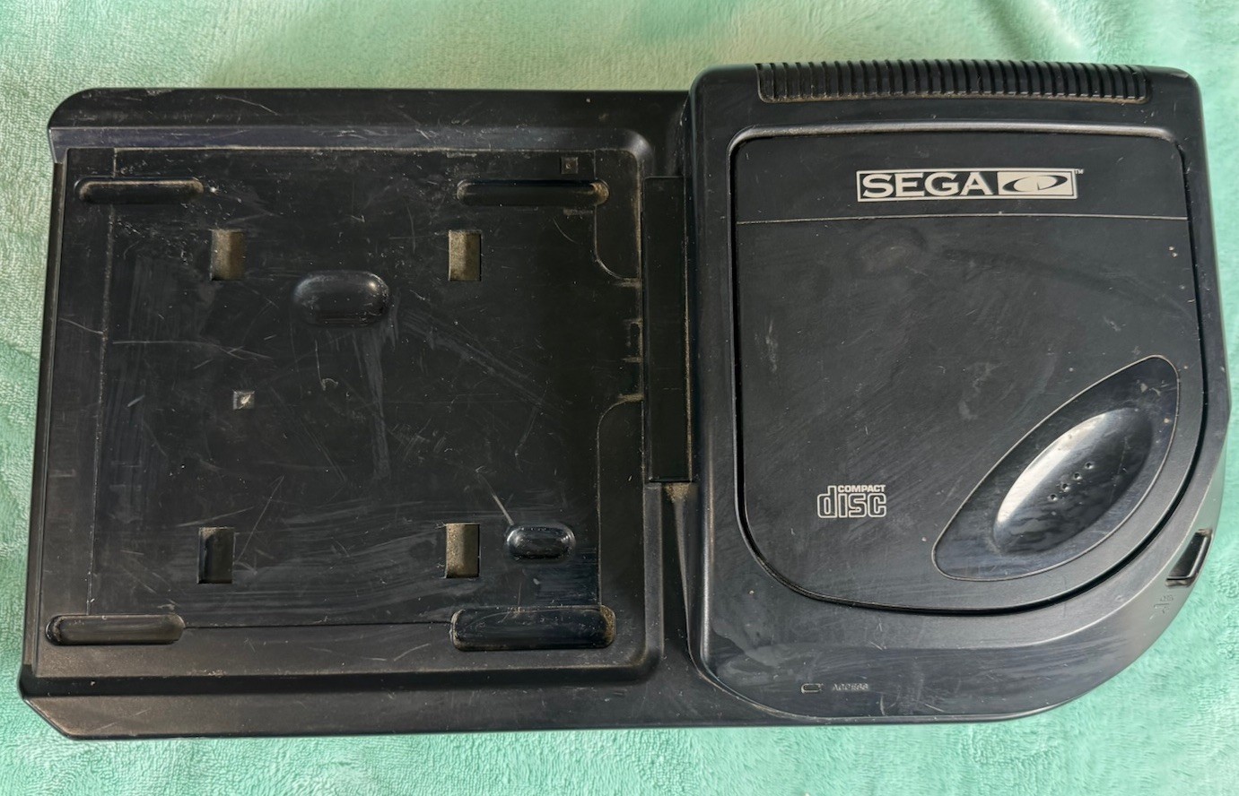 Sega Genesis Sega CD Combo Console UNTESTED AS IS FOR PARTS