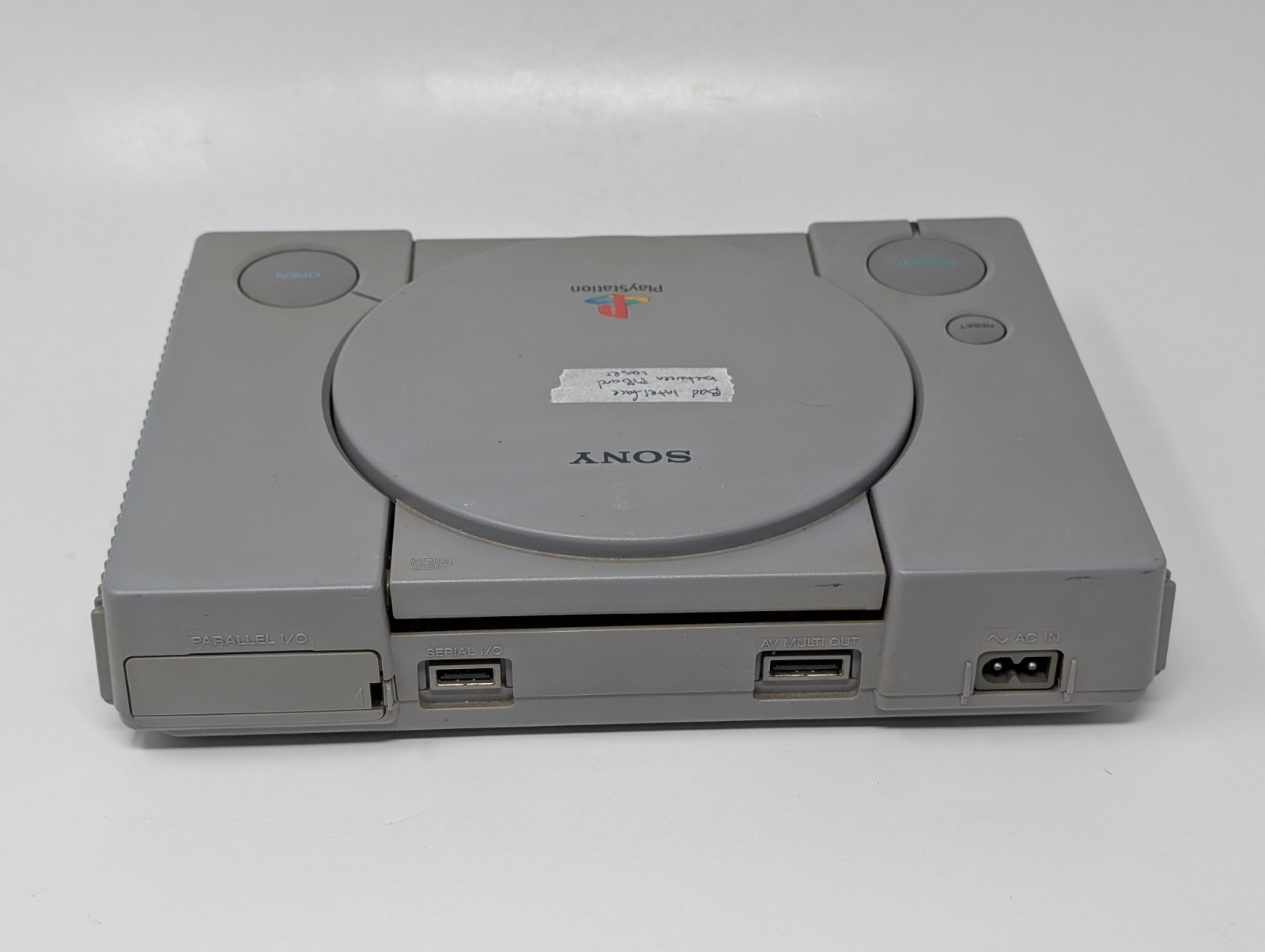 Sony PlayStation Launch Edition Gray Console Only – For Parts Or Repairs