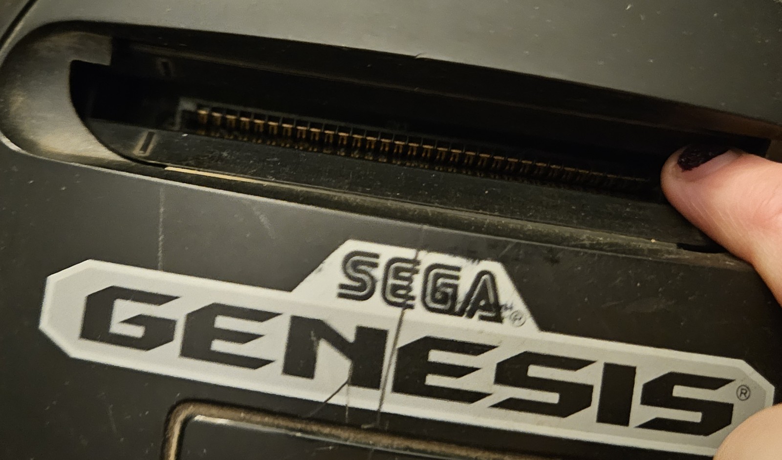Sega Genesis Console 16-Bit Video Game System Retro Vintage Collectible RARE🎮🔌