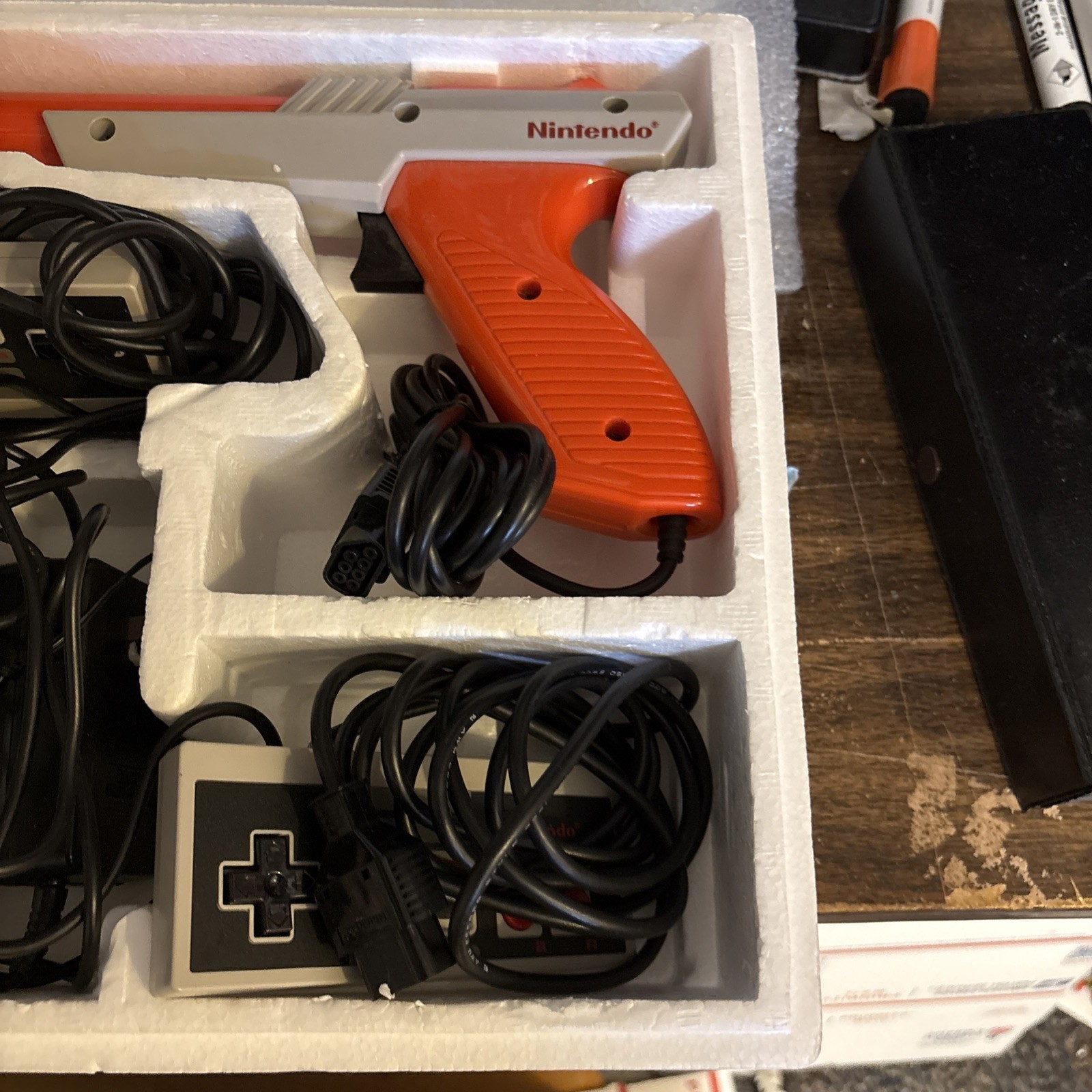 Nintendo NES Action Set System Console – Complete – Tested – Authentic + Games