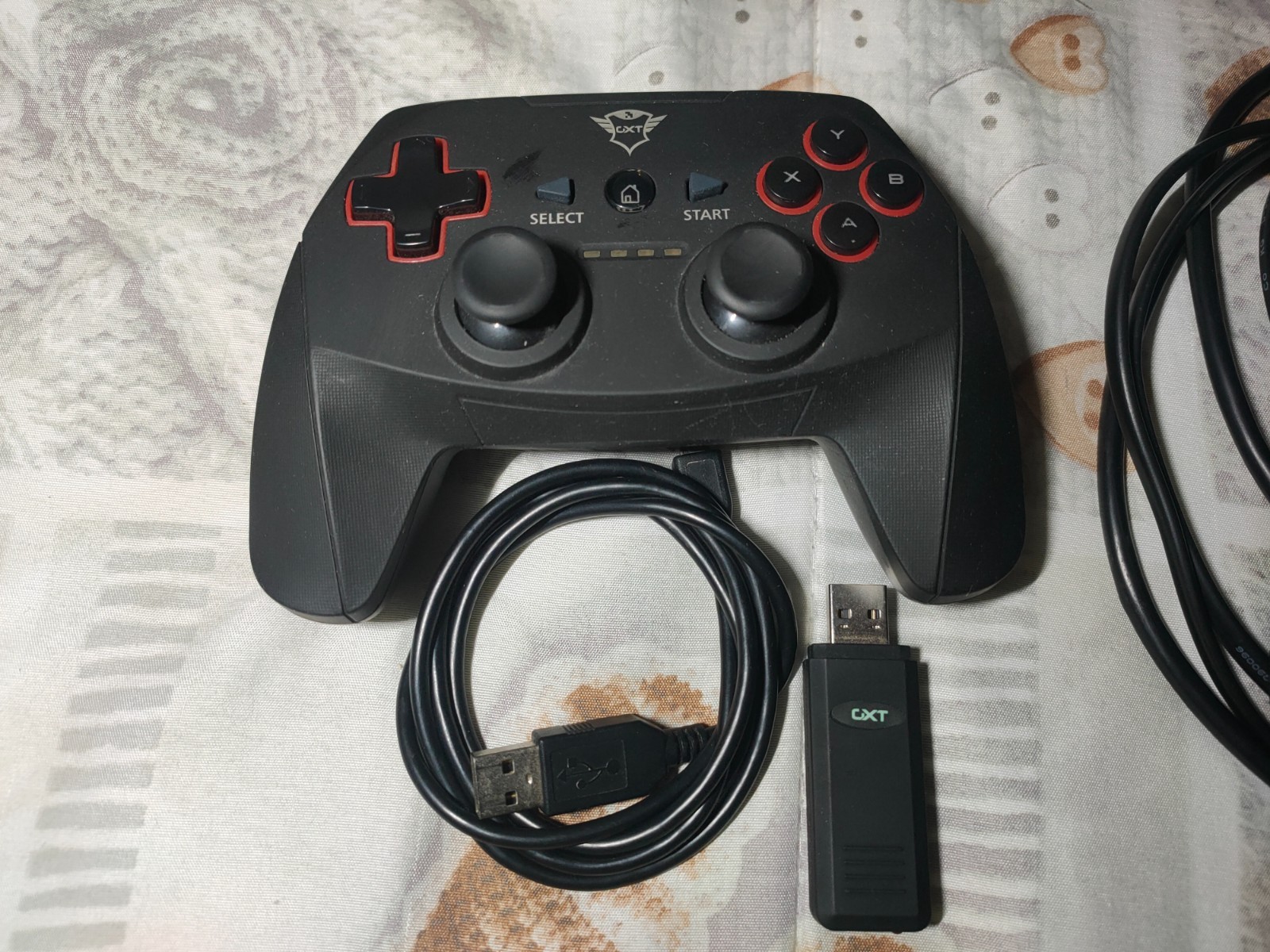 Sony Playstation 3 Slim PS3 Console with 6 Games, Trust GXT Controller and Cables.