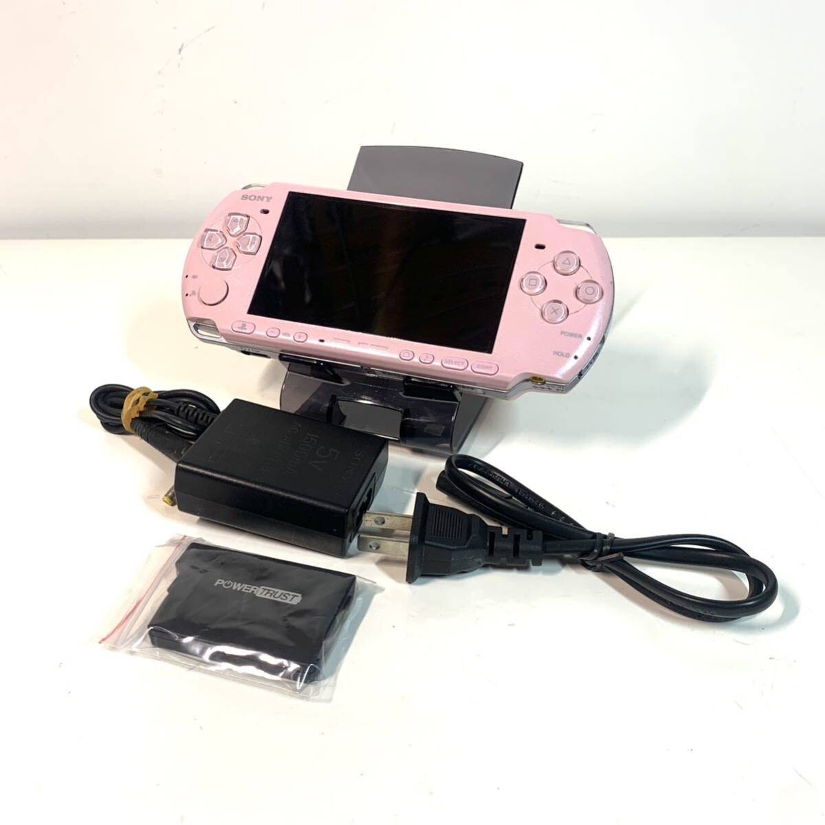 Near Mint Sony PSP-3000 PlayStation Portable Blossom pink memory card