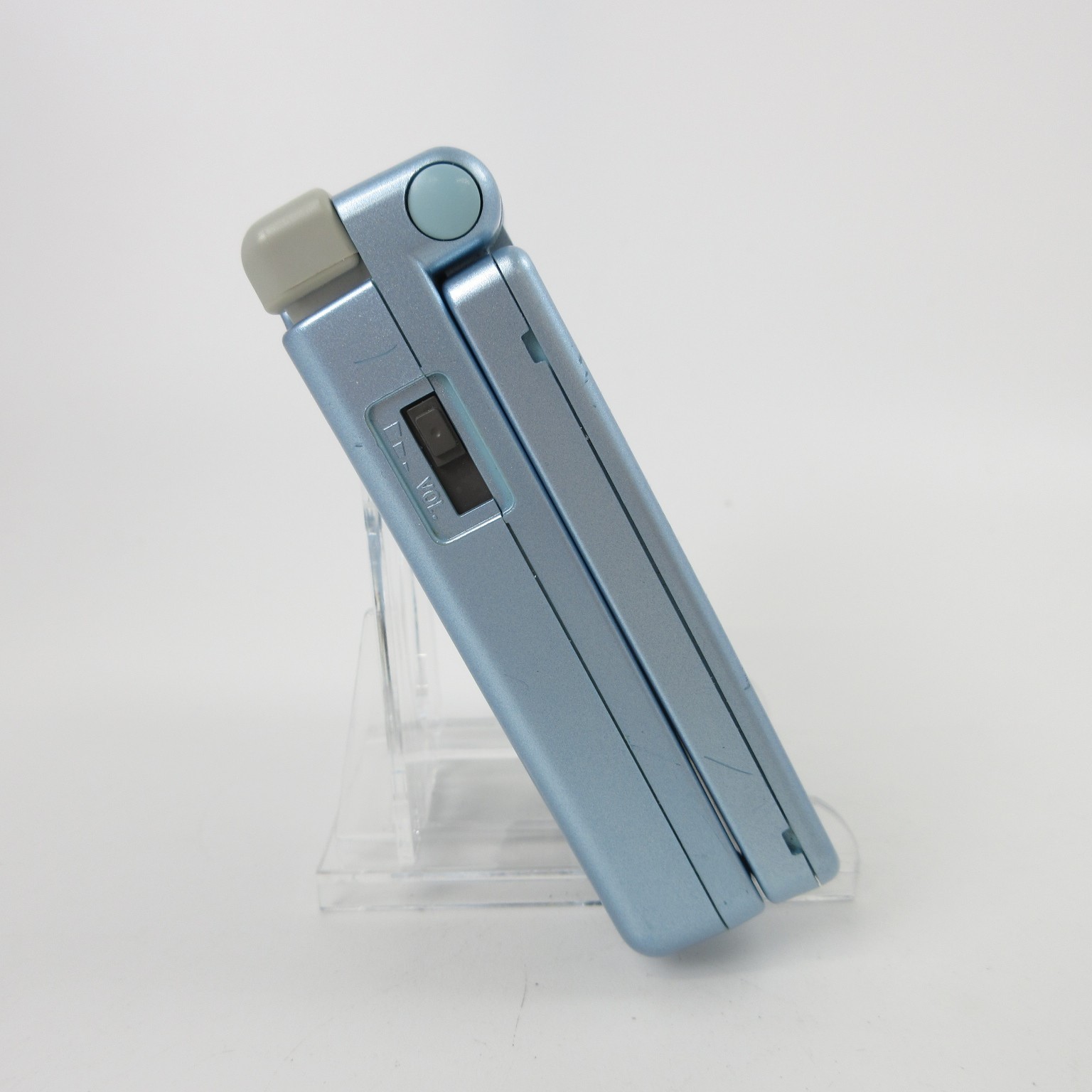 【Excellent】Nintendo GameBoy Advance SP Pearl Blue GBA Console #RET08/0604/02