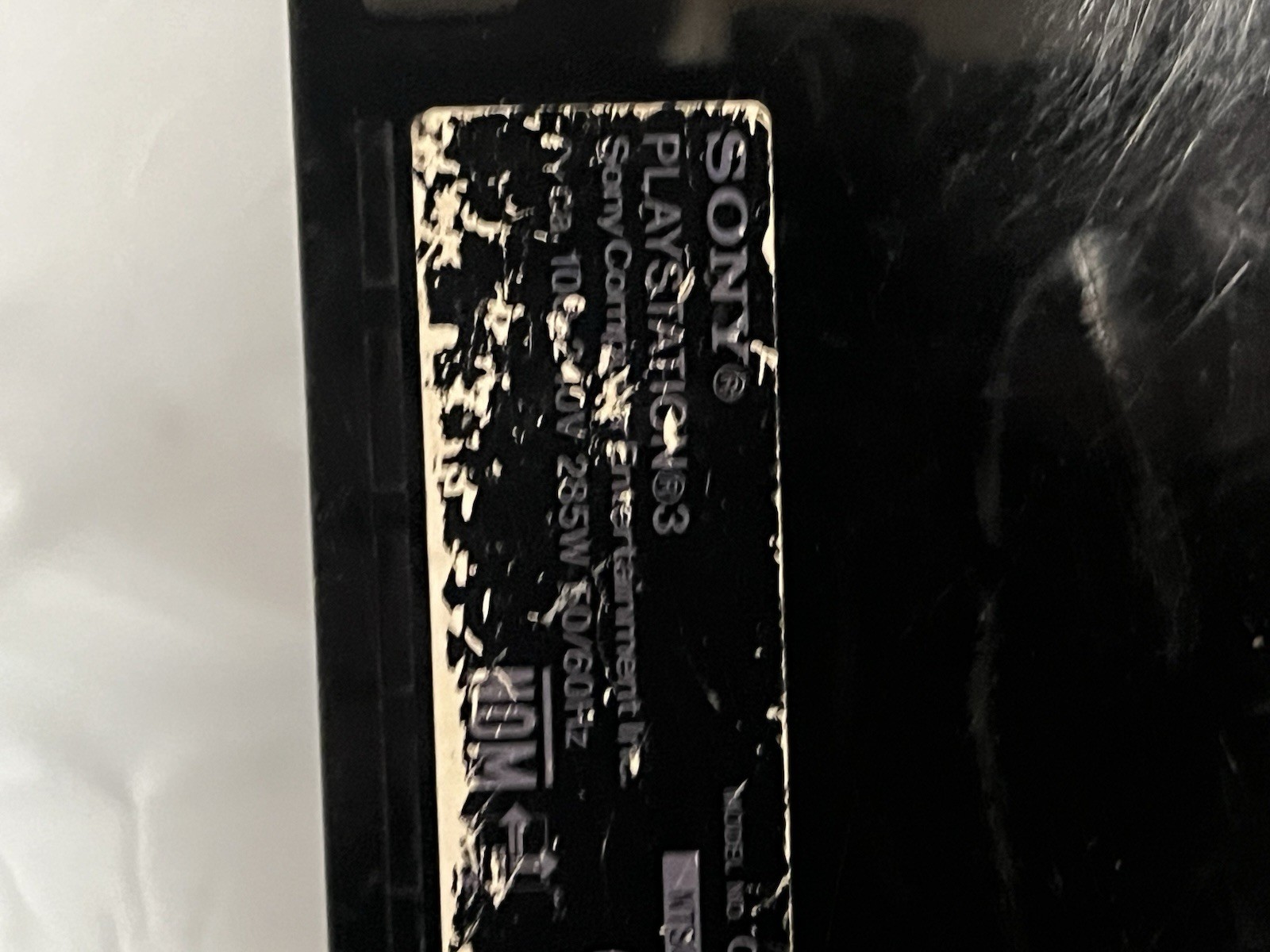Sony Playstation 3 PS3 Fat 80G UNTESTED – Parts or Repair CECHL11