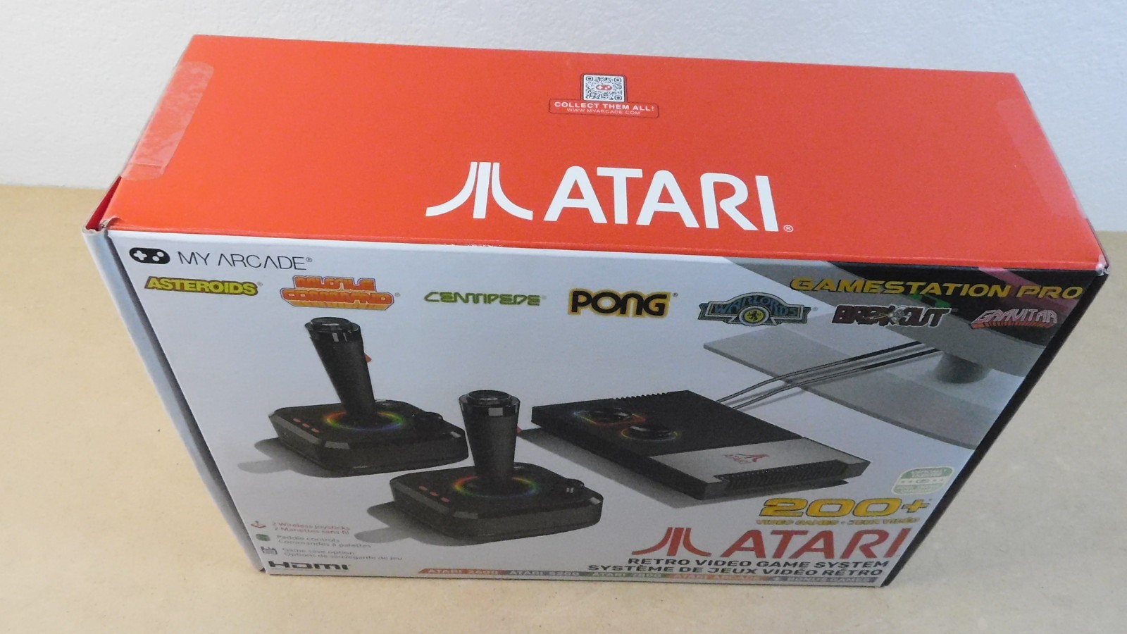 Atari Gamestation Pro Retro Video Game System 200+ Games