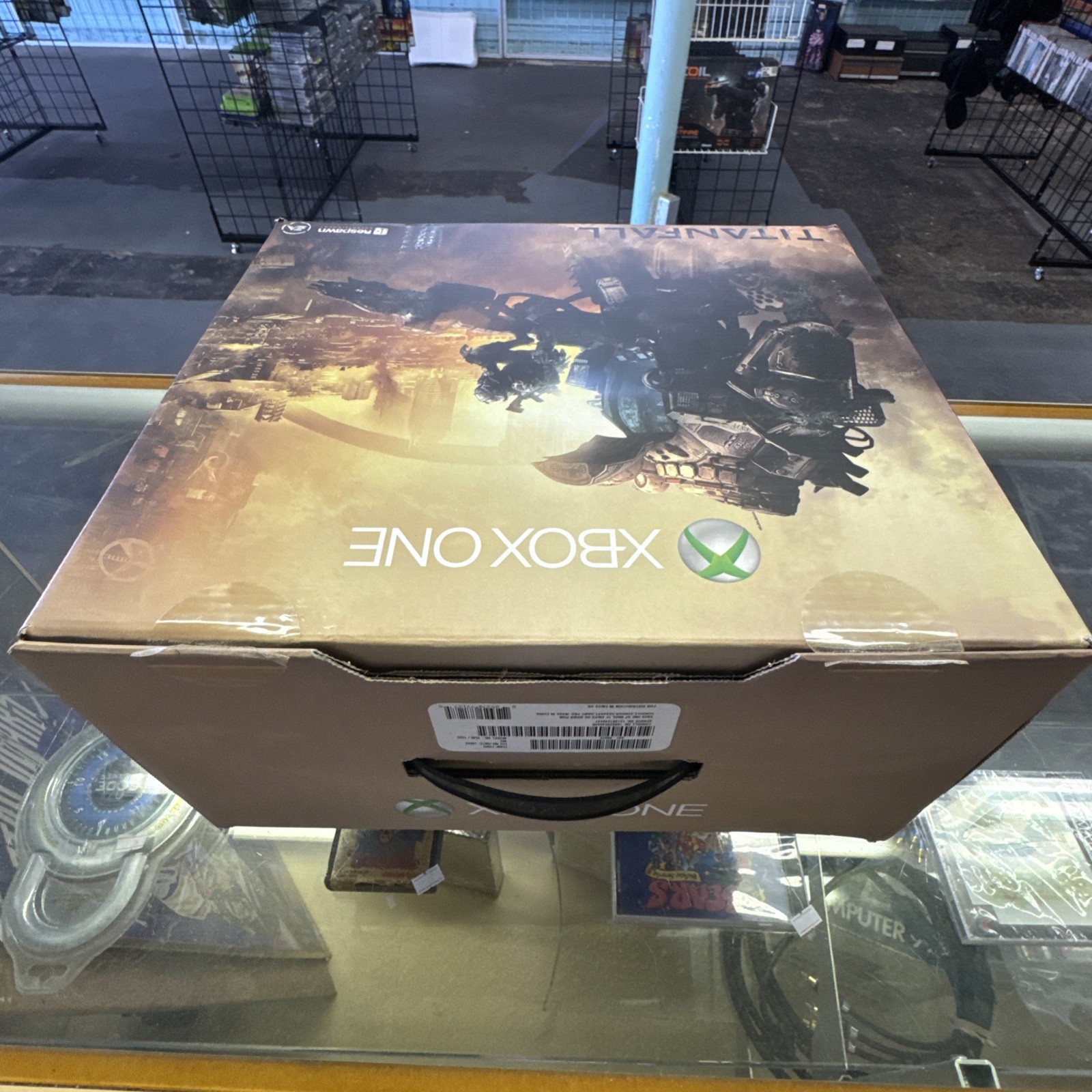 Microsoft Xbox One Titanfall Bundle 500GB Black Console BOX ONLY- All Inserts