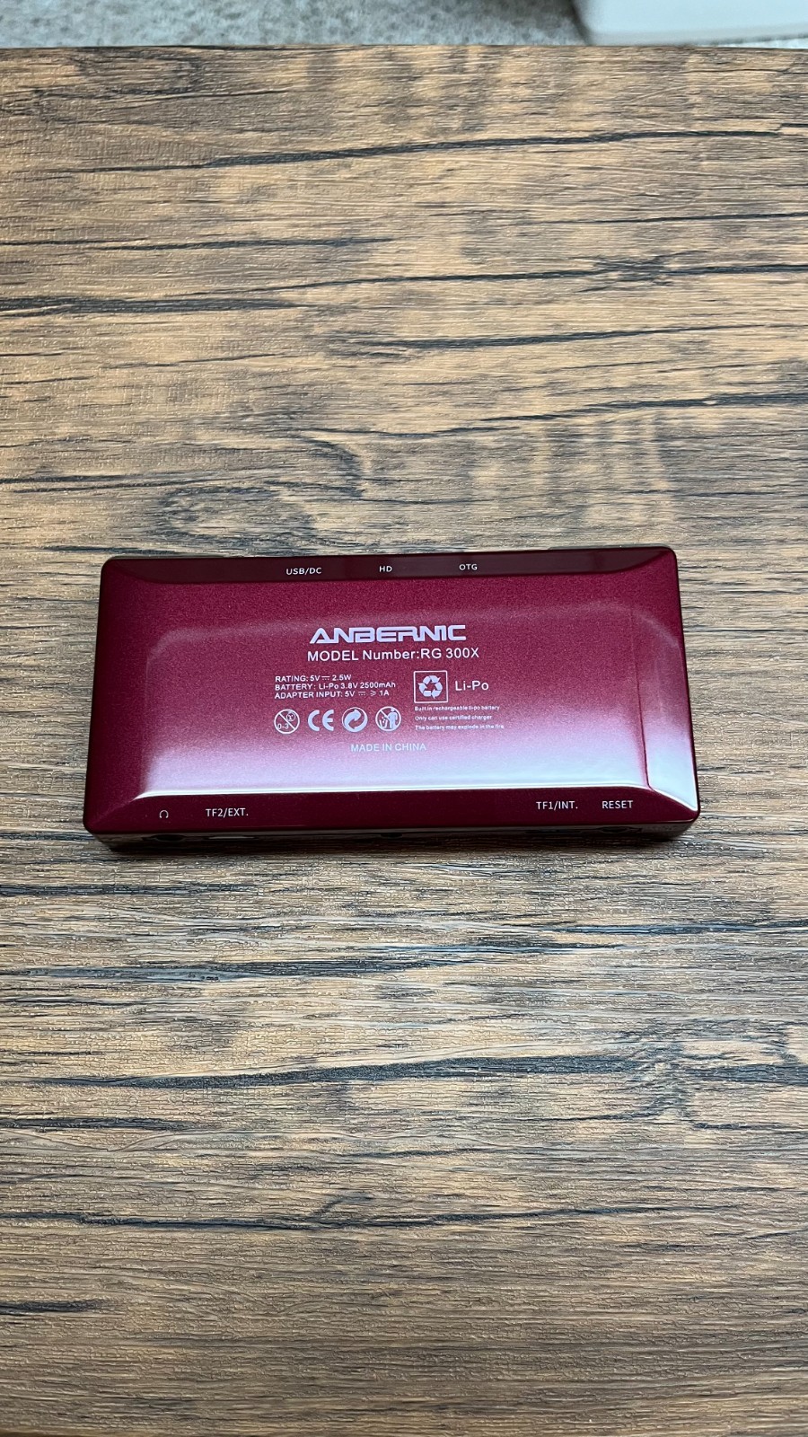 Anbernic 353PS & Anbernic 300X, Carrying Case & Charging Cable Included