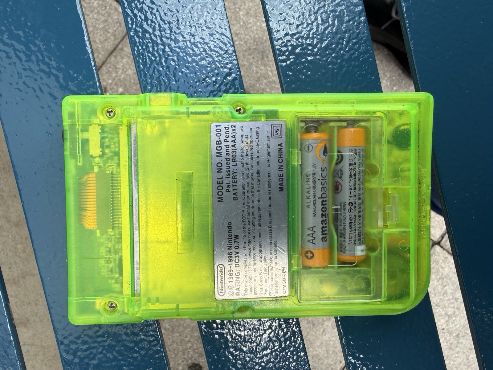 Nintendo Game Boy Pocket Extreme Green Translucent Console MGB-001 – Tested!