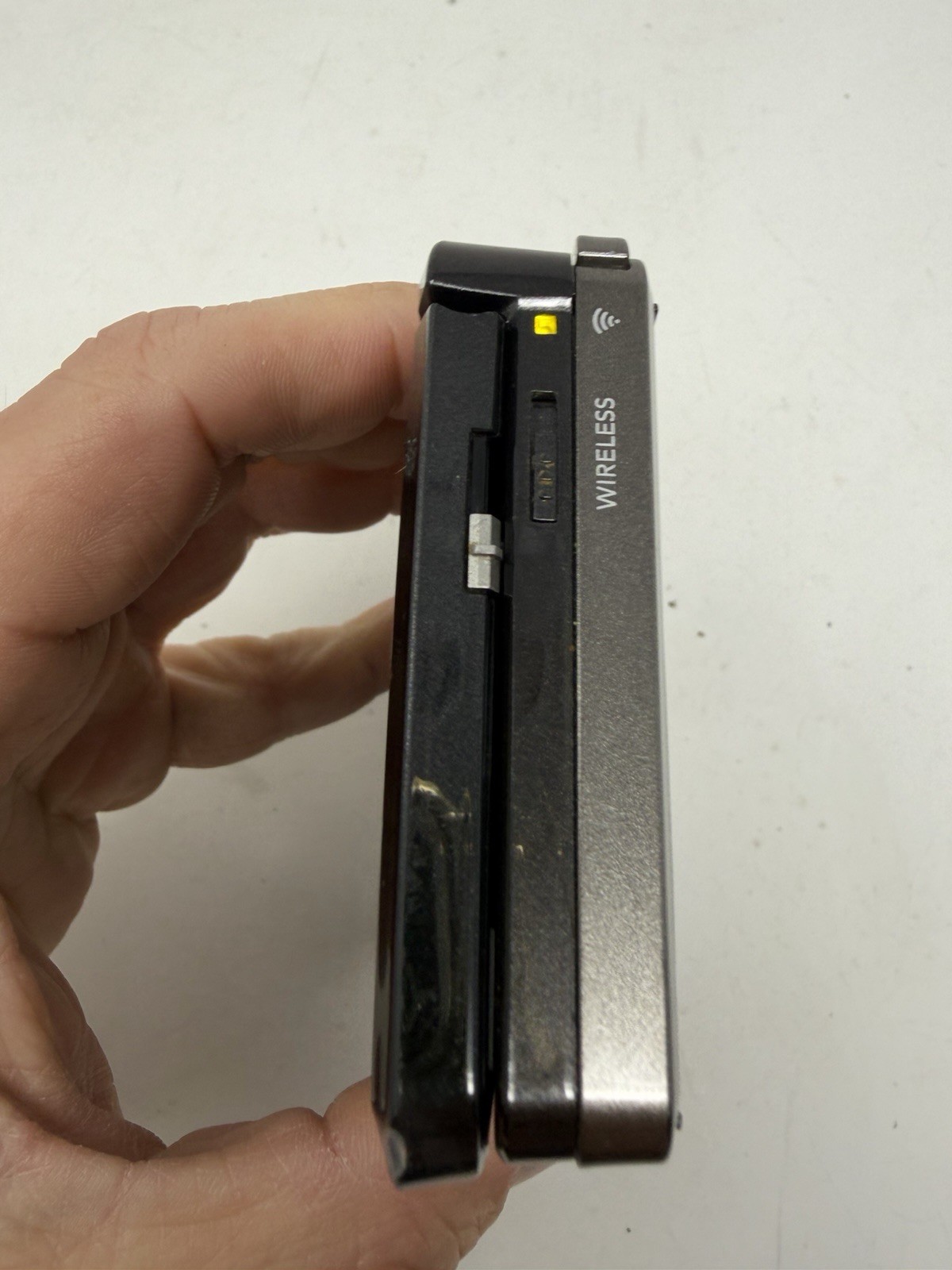 Nintendo 3DS Cosmo Black Model CTR-001 Handheld With Charger Tested Working