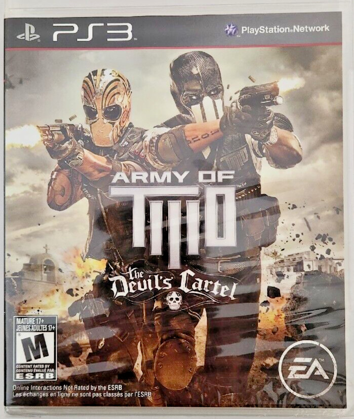 Army of TWO The Devil’s Cartel PS3 Brand New Game Special (2013 Shooter)