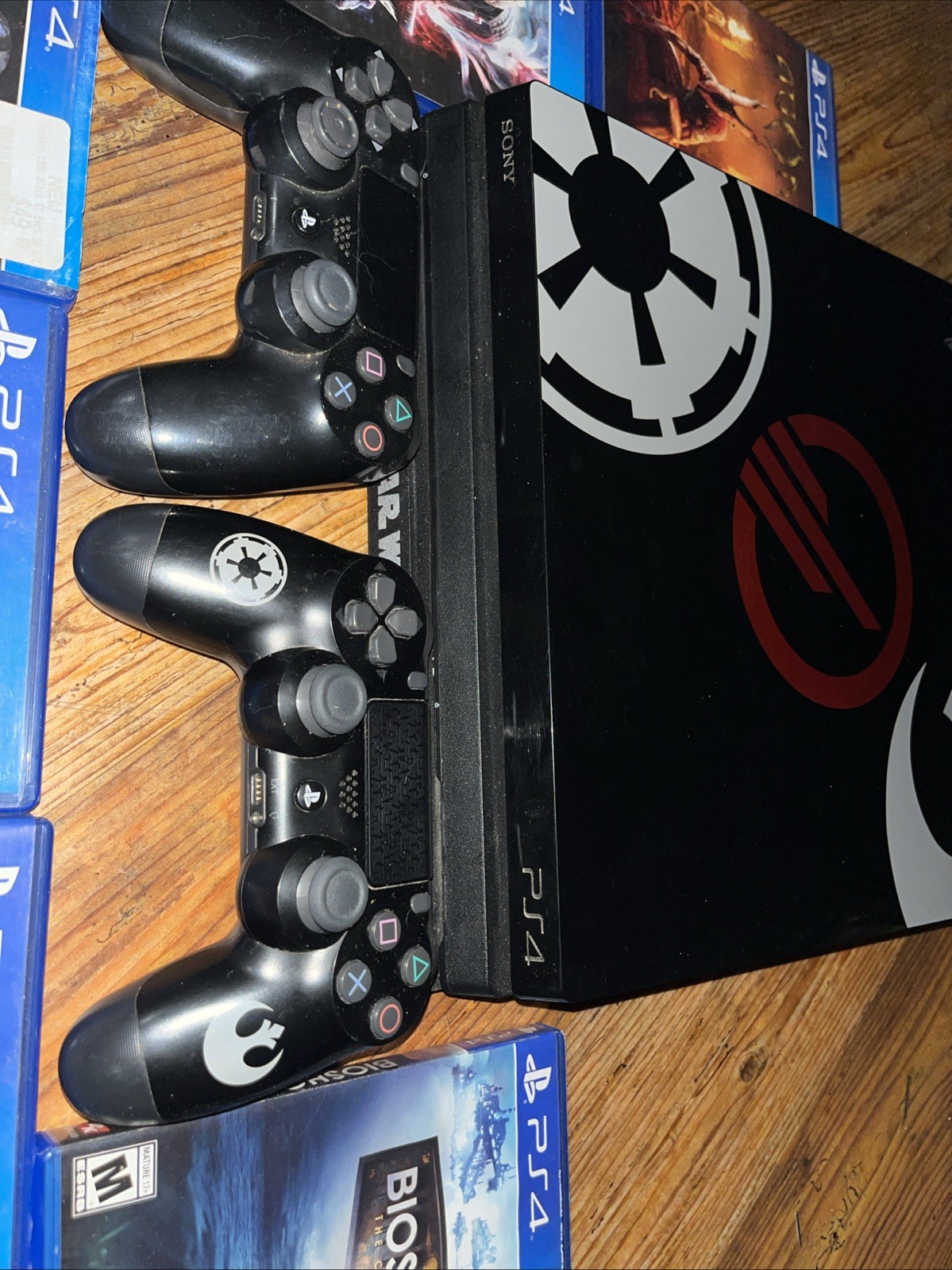 Star Wars Edition PS4 Pro 1TB Console Bundle – 13 Games & Controllers