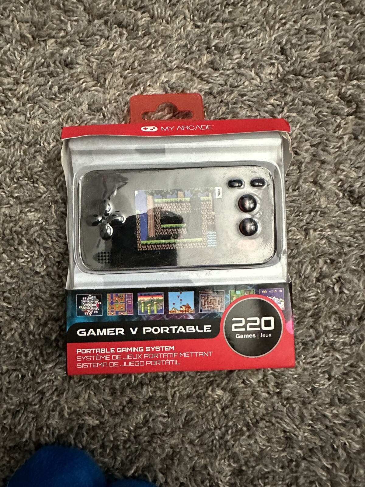 My Arcade Gamer V Portable 220 Games Portable Gaming System. New