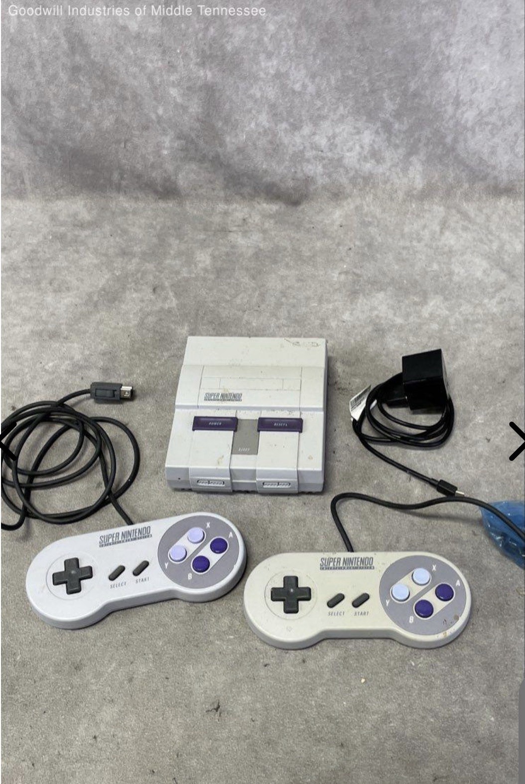 Super Nintendo Mini Classic Edition SNES Console Tested And Works