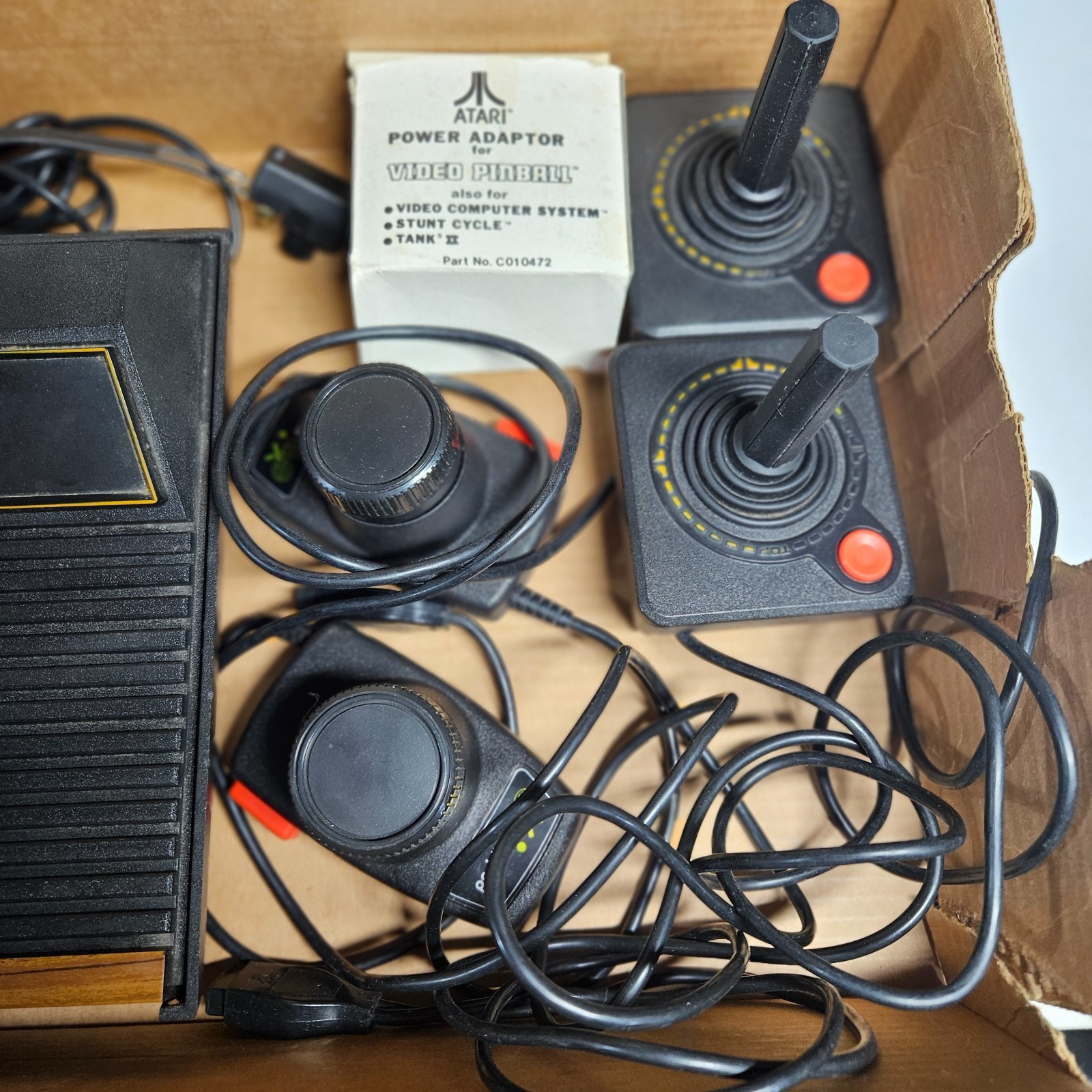 ATARI Video Computer System CX-2600 1980 Console matching Serial ## Complete