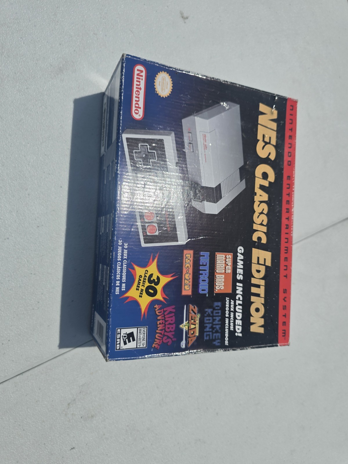 Nintendo NES Classic Edition Mini Console HDMI 720p NTSC-U/C Pre-Loaded Games