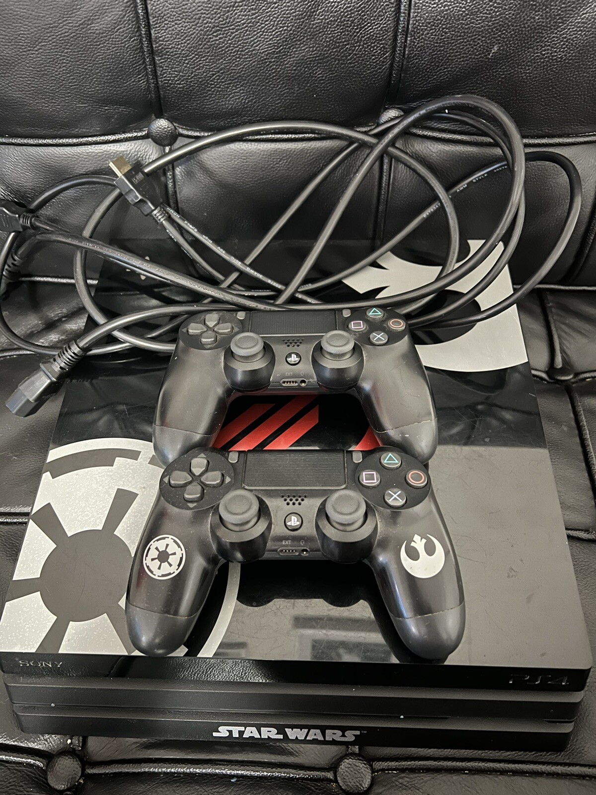 Sony PlayStation 4 Pro Star Wars Battlefront II Console – Jet Black