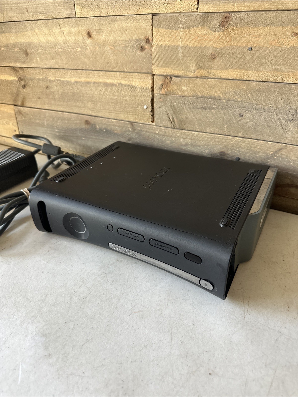 Microsoft Xbox 360 Pro Console White 20GB HDMI Tested Working + OEM Power Supply