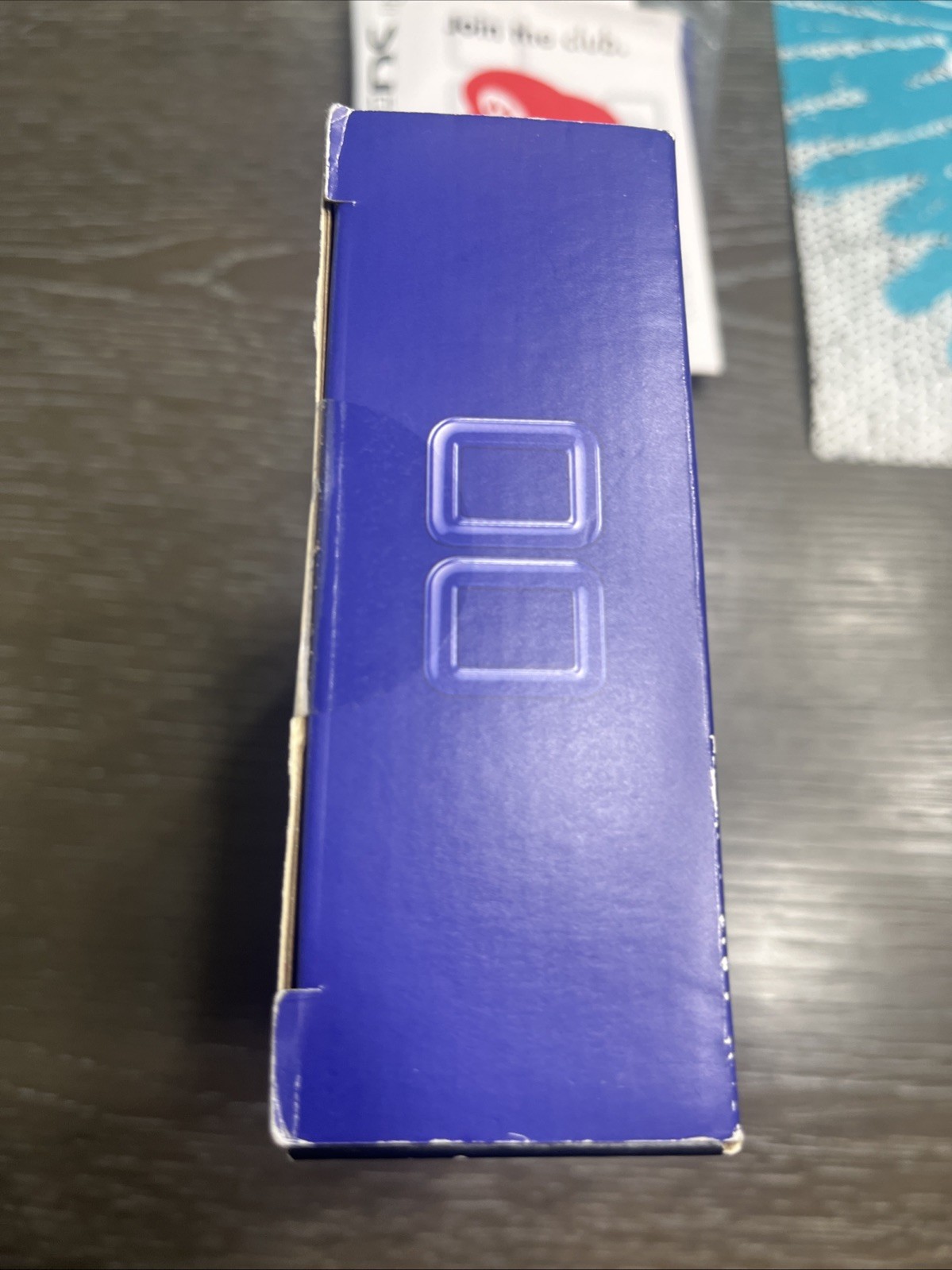 Nintendo DS Lite Handheld System – Cobalt/Black CIB NO charger PLEASE READ BELOW