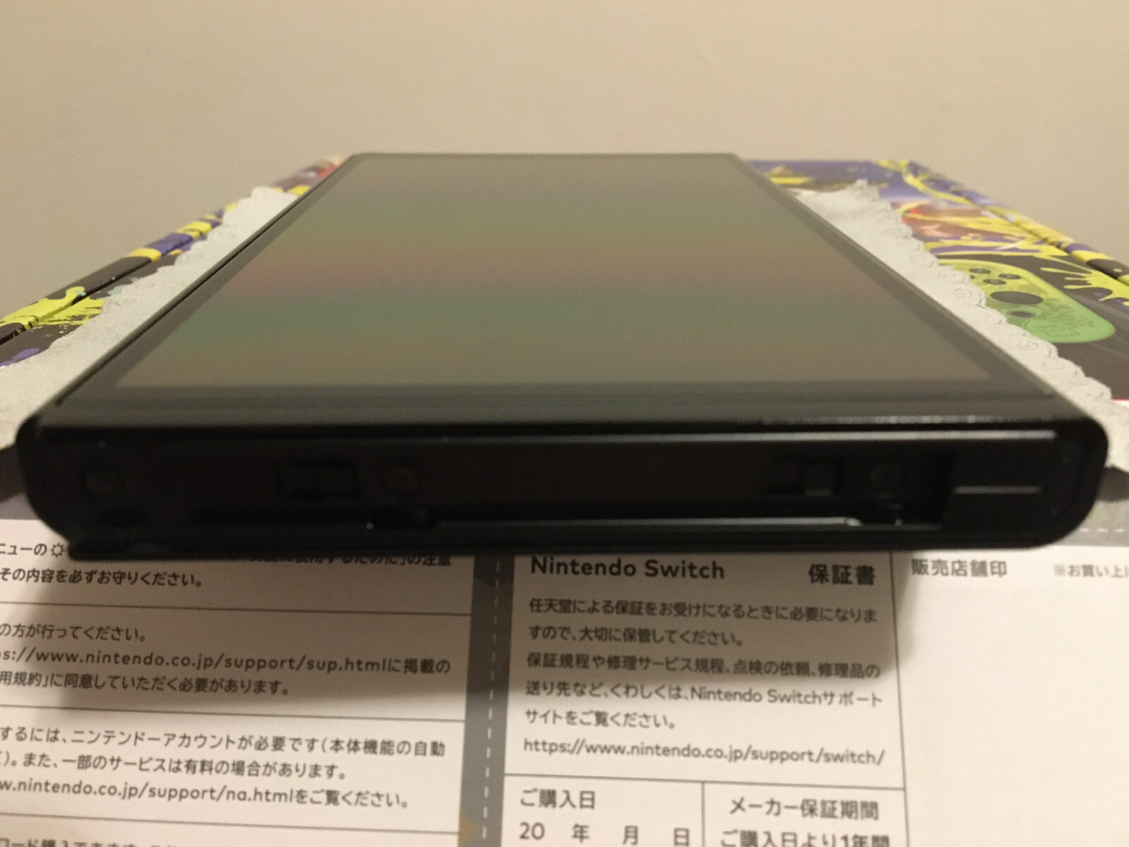 Nintendo Switch OLED Splatoon 3 Edition – Japan Version.Region Free