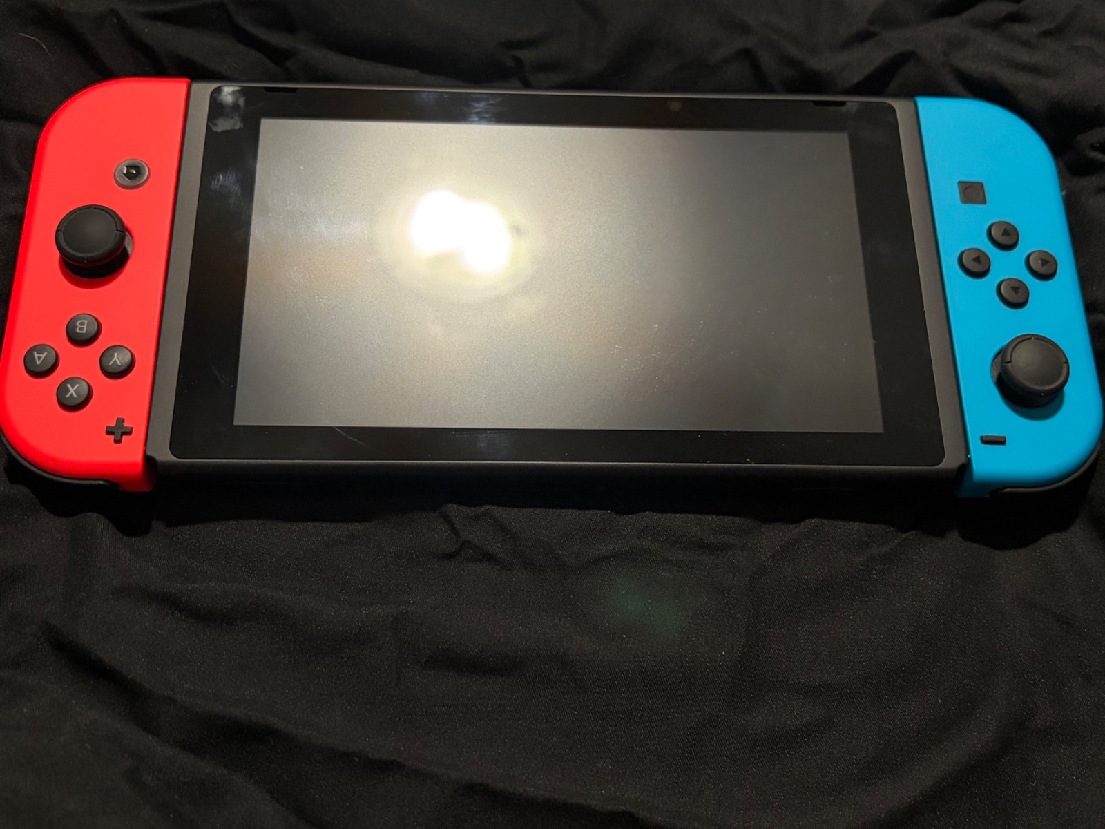 Nintendo Switch with Neon Blue and Neon Red Joy-Con (HAC-001-01)