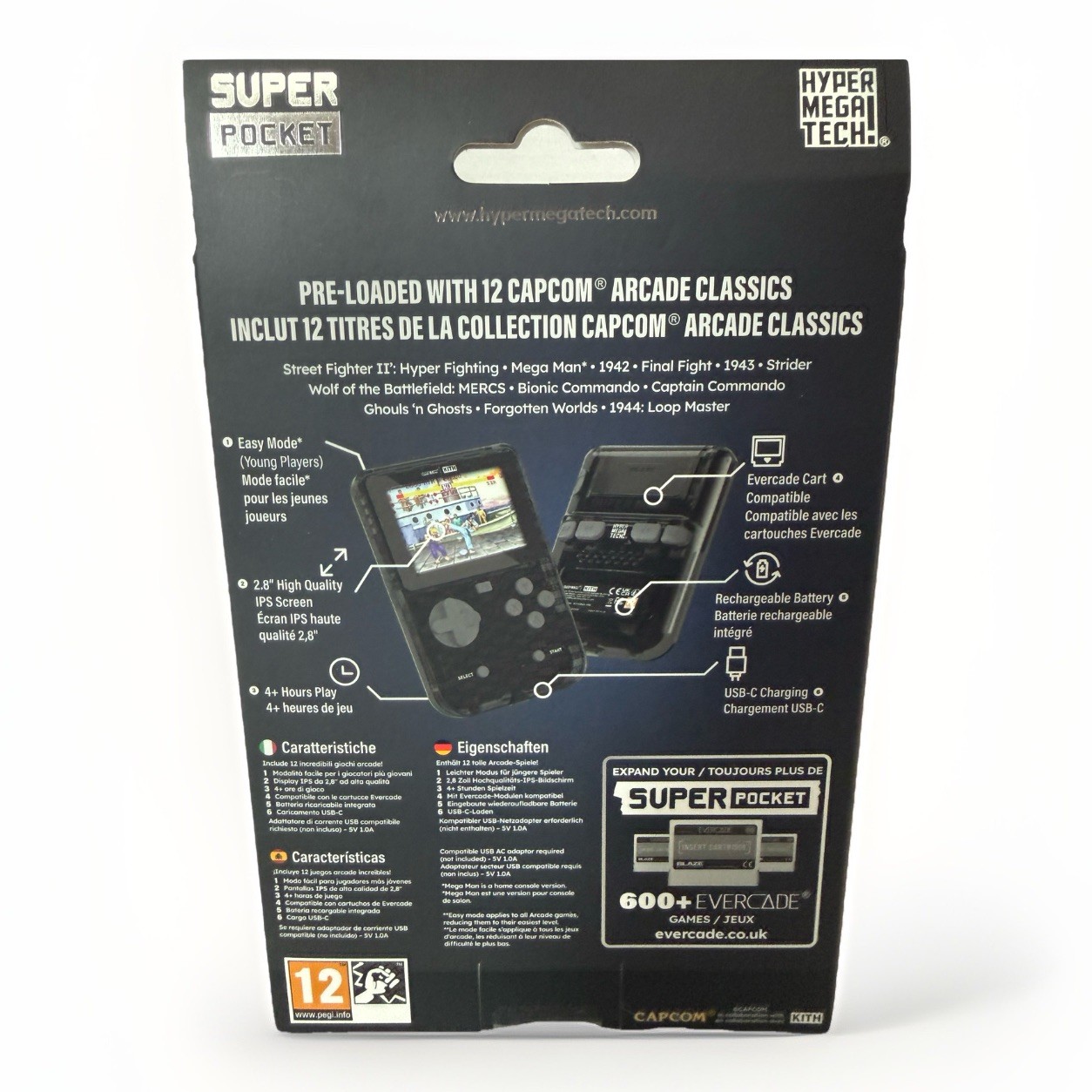 Kith x Capcom Hyper Mega Tech Super Pocket Handheld Console Ships Today