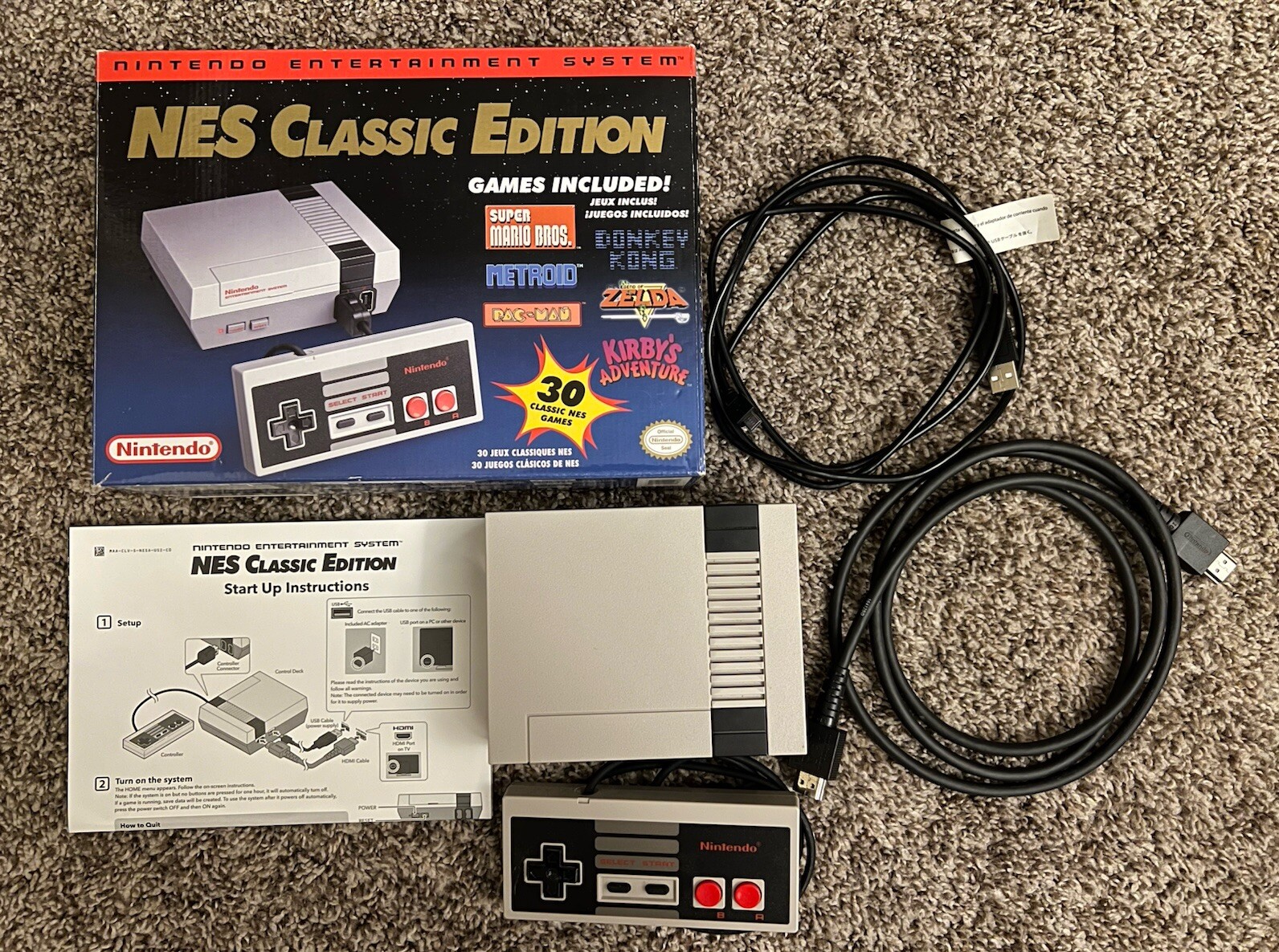 Nintendo NES Classic Mini 2017 No AC Adapter