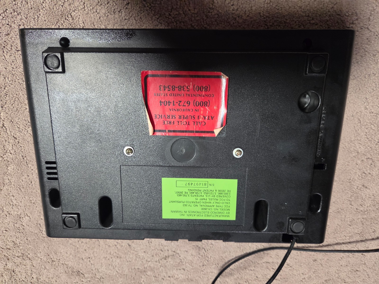 Atari 2600 Light Sixer 6-Switch Console – Tested and Working – Console Only