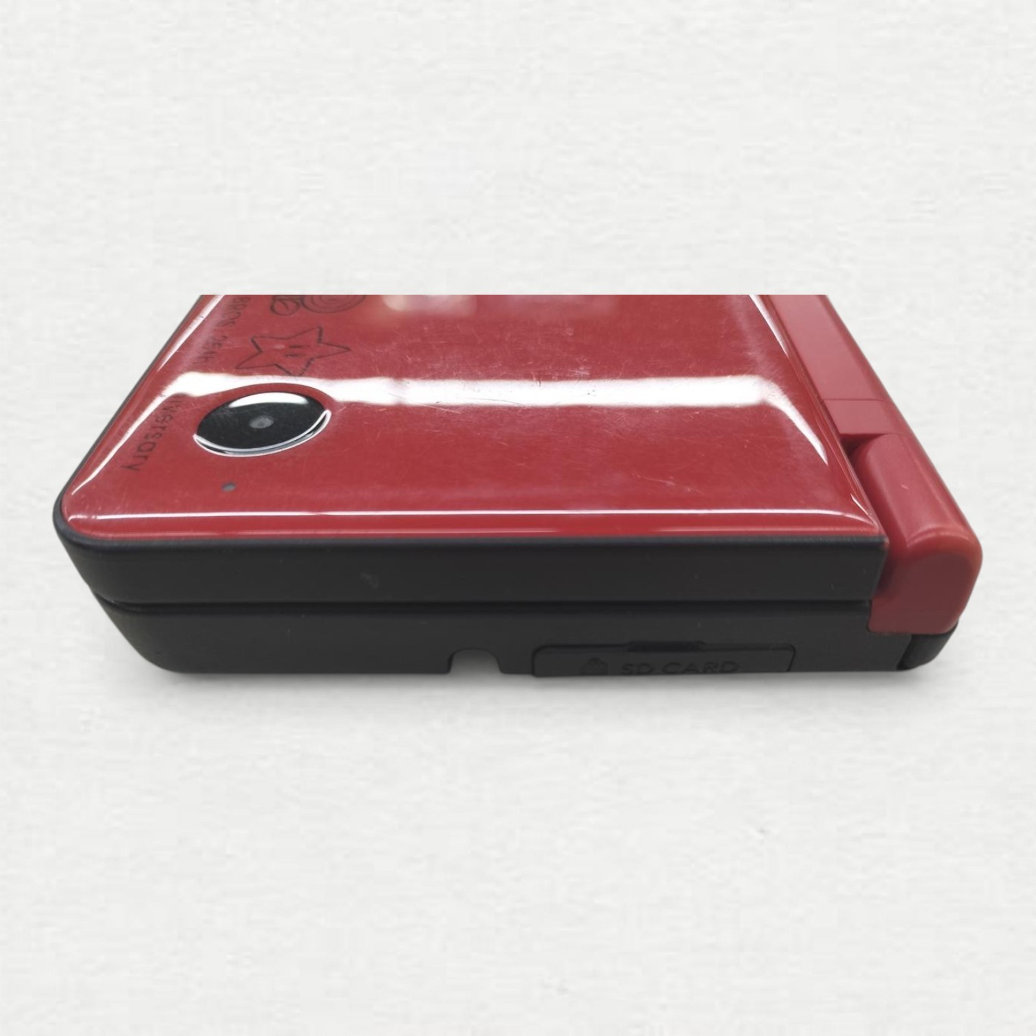 Nintendo DSi LL Console Handheld System Wi-Fi Capability Headphone Jack Wine Red