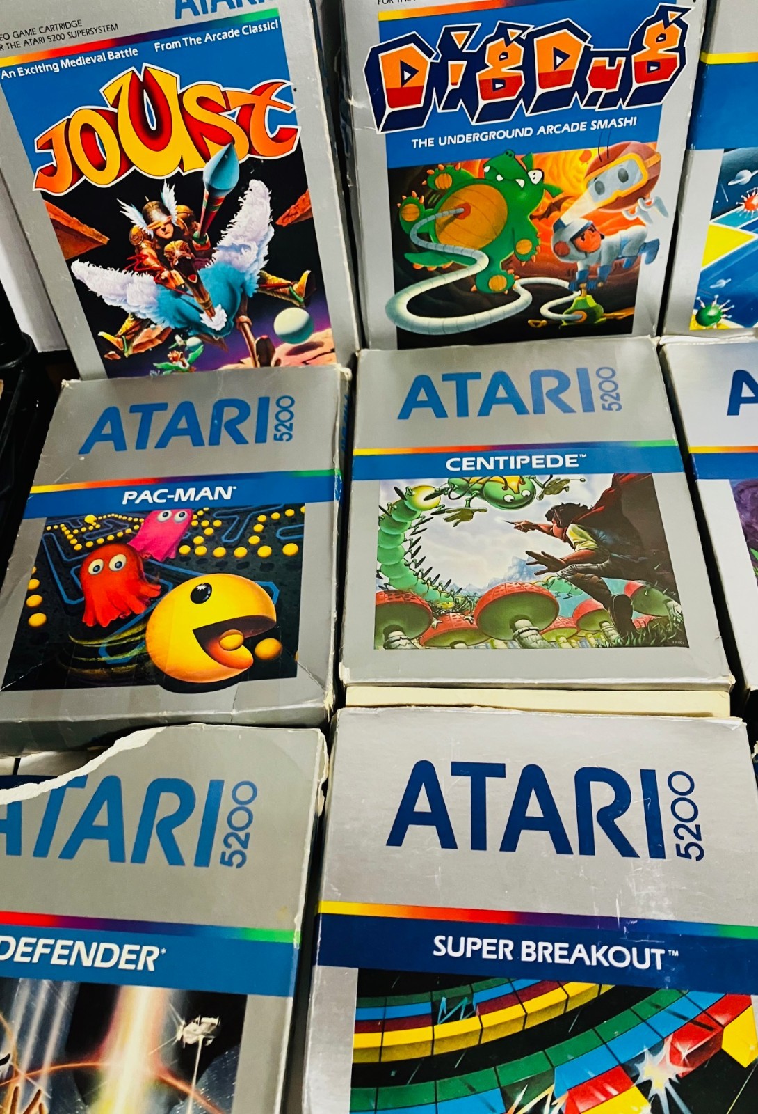 Atari 5200 Game Console in Box, w/Three Controllers – Includes 21 Game Titles