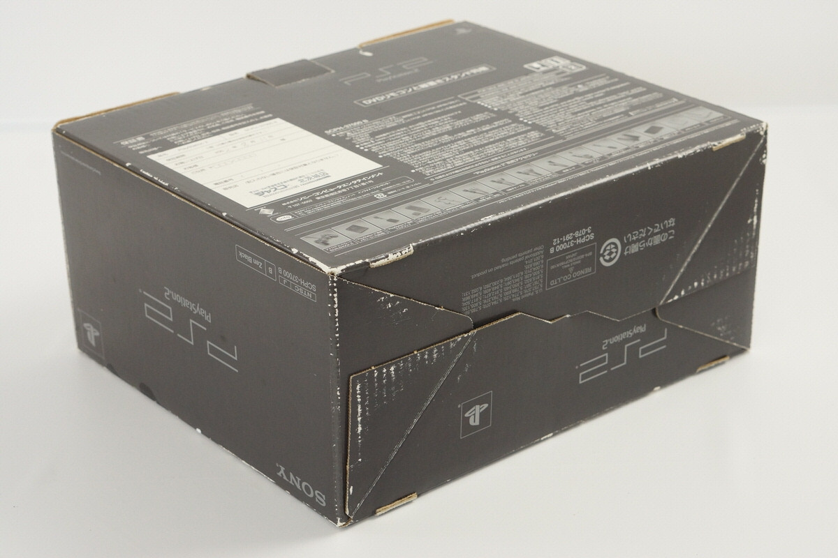 PS2 ZEN BLACK Console SCPH-37000 B Tested System Made in japan Playstation2 1024