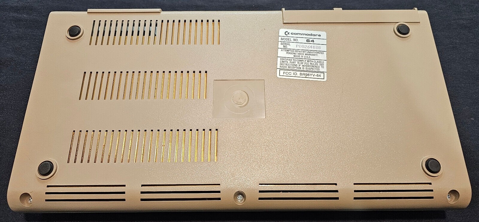 Vintage Commodore 64 Computer System – Powers On, Boots – w/PSU – READ