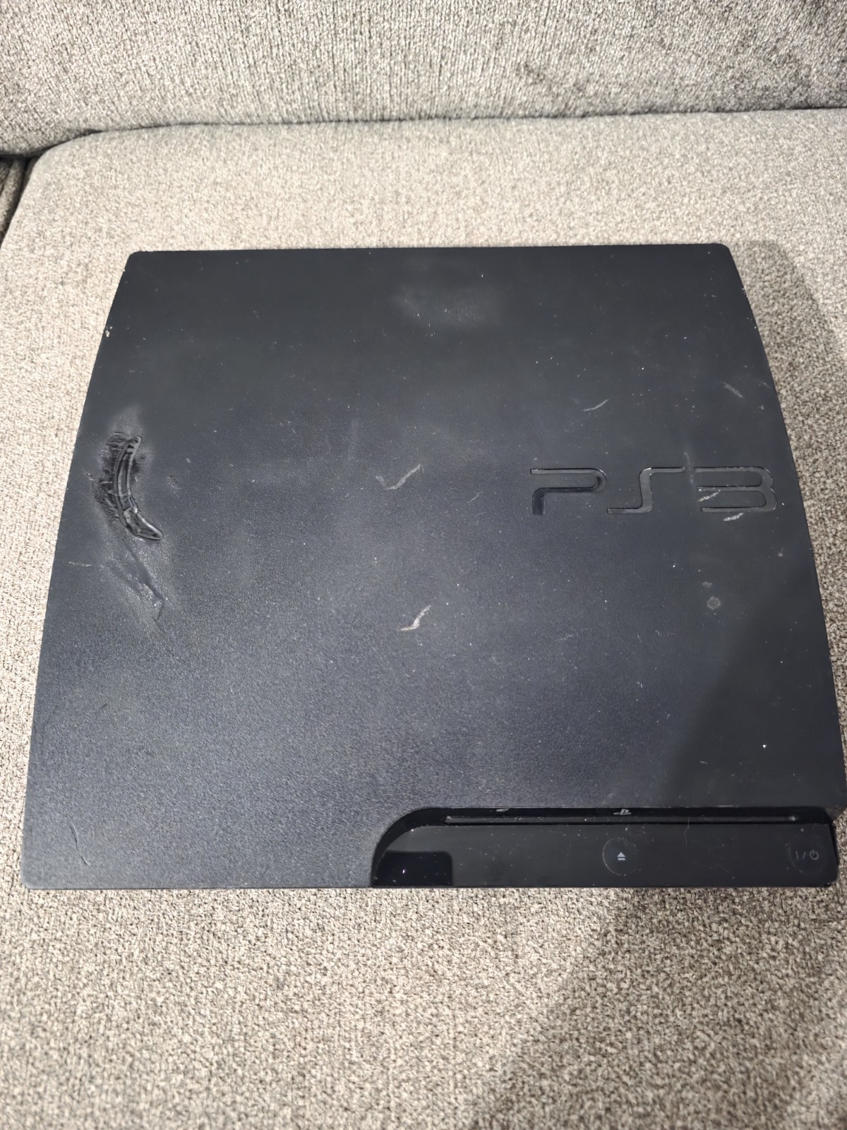 Sony PlayStation 3 PS3 Slim CECH-3001B 320GB Console FW 4.82 Tested Working…